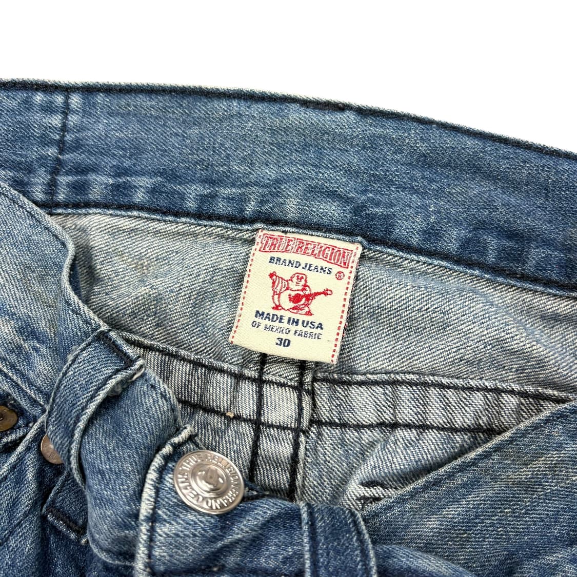(32) 트루릴리전 부츠컷 워싱 데님 팬츠 made in USA 상품이미지5