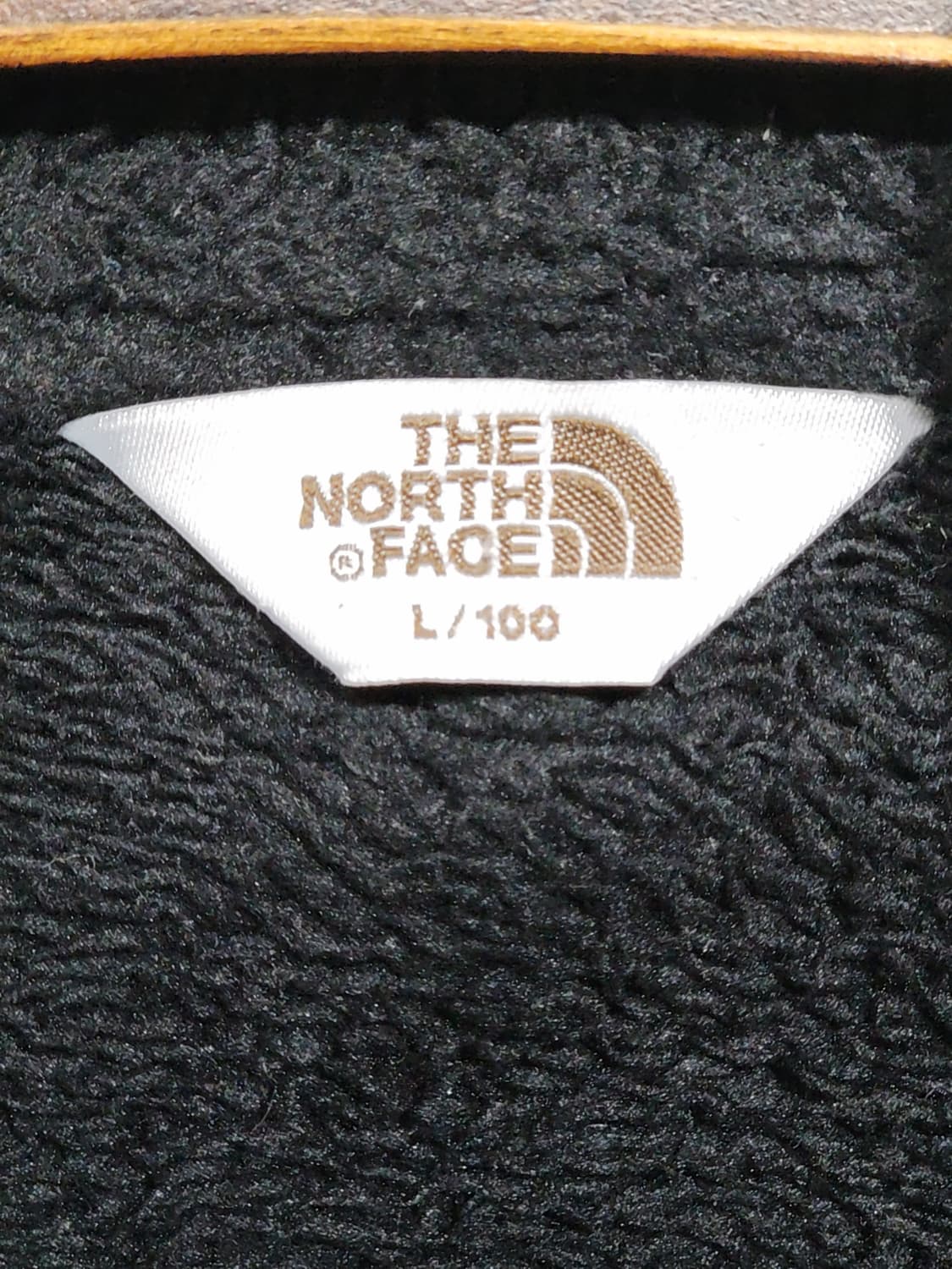 (L) 노스페이스 플리스 점퍼 블랙 후리스 자켓 안감털  상품이미지3