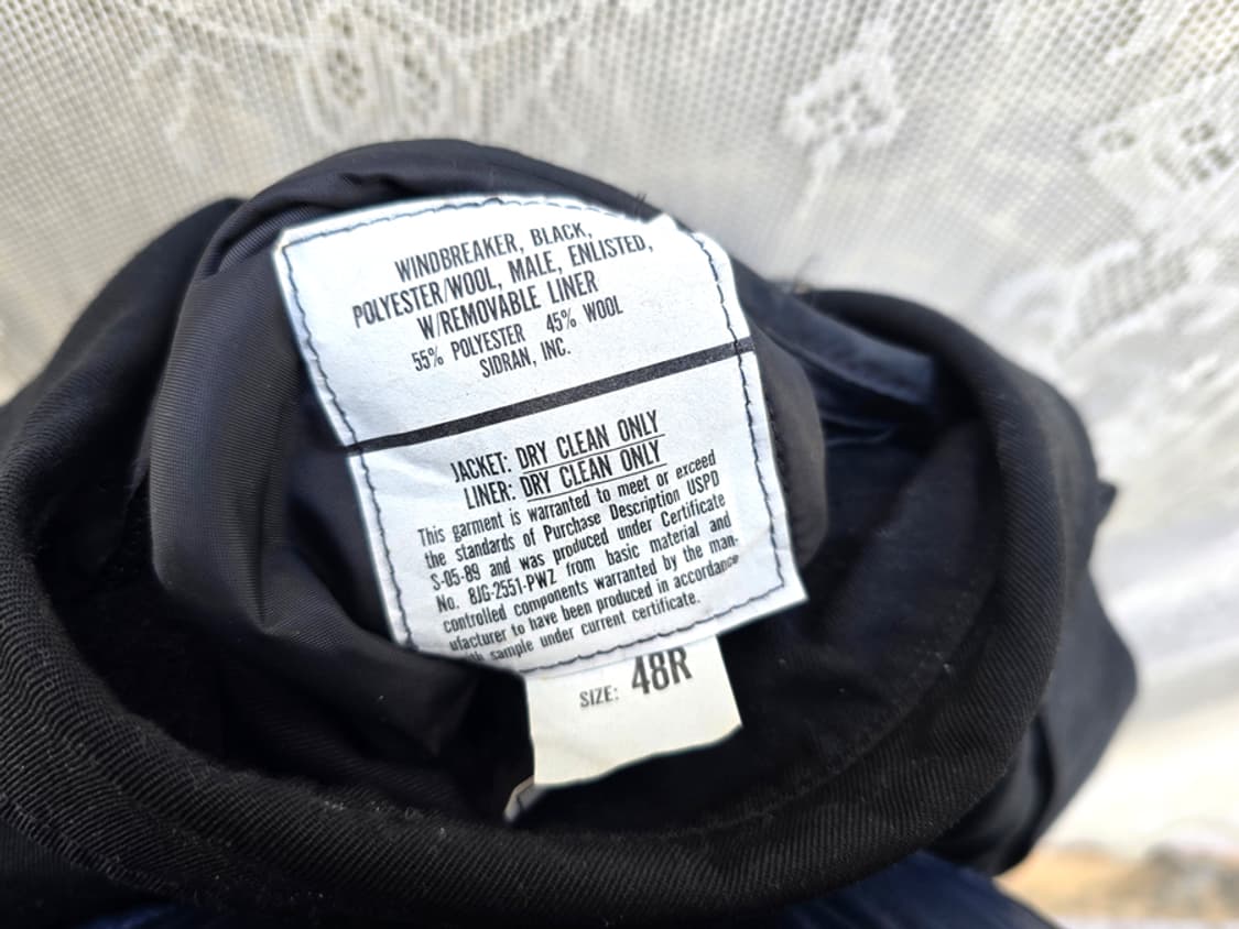 80s 미해군 윈드브레이커 (made in usa) 상품이미지7