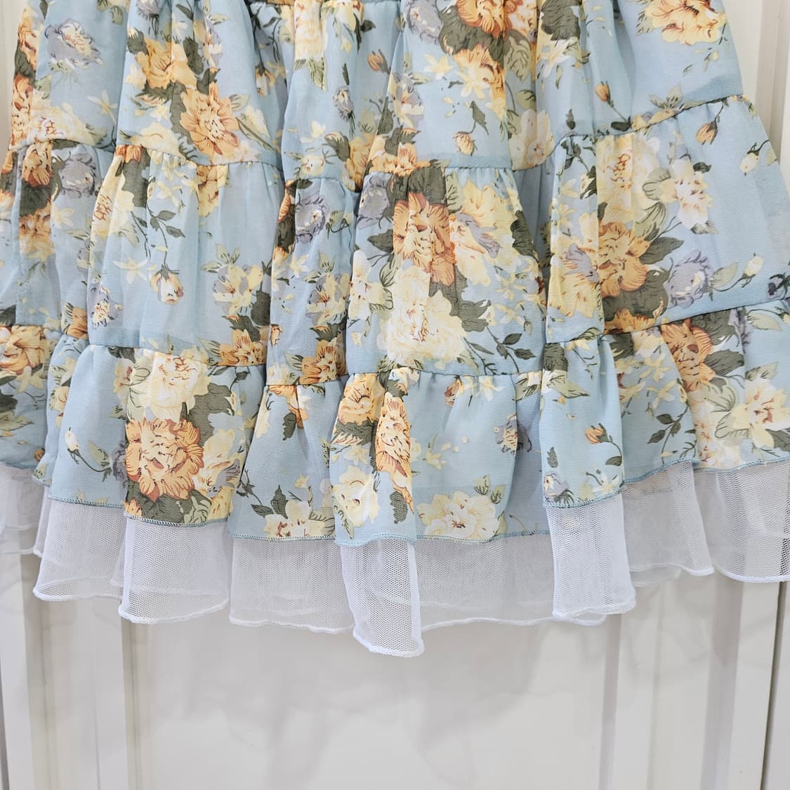 플라워 티어드 스커트 상품이미지4