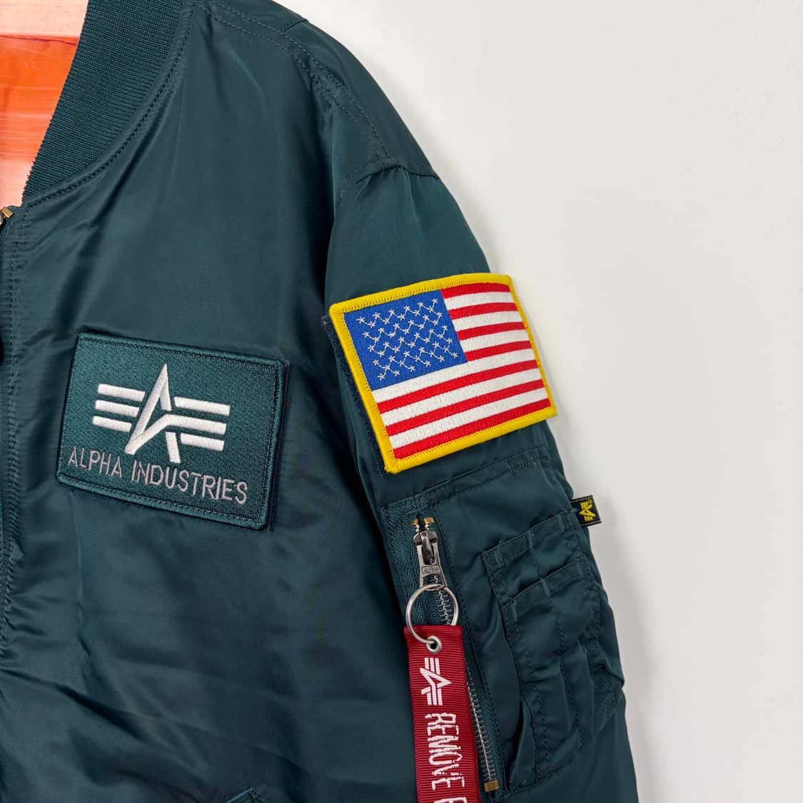 알파인더스트리 ma-1 항공 점퍼 자켓 상품이미지3