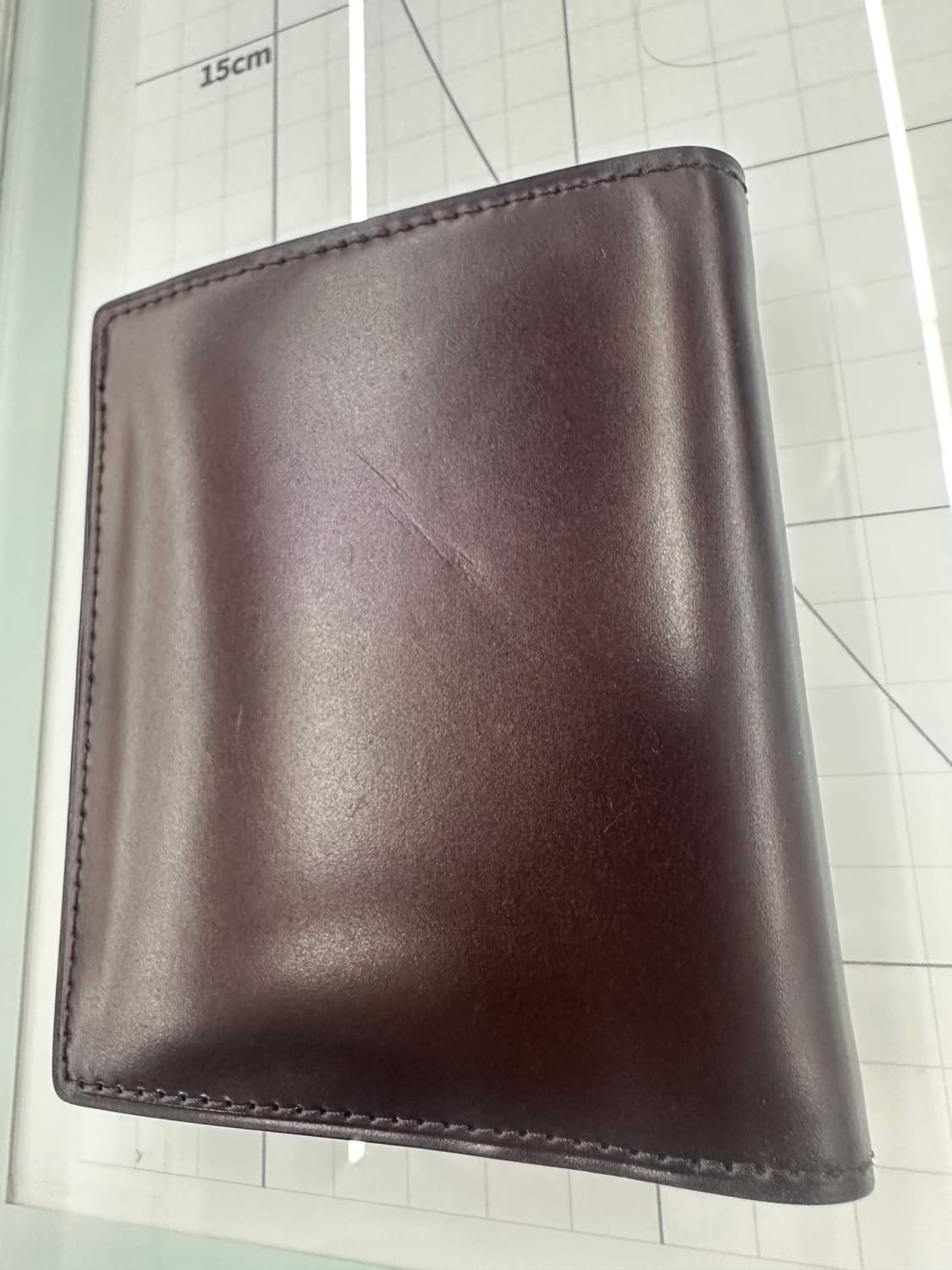 간조 코도반 버건디 반지갑 상품이미지3