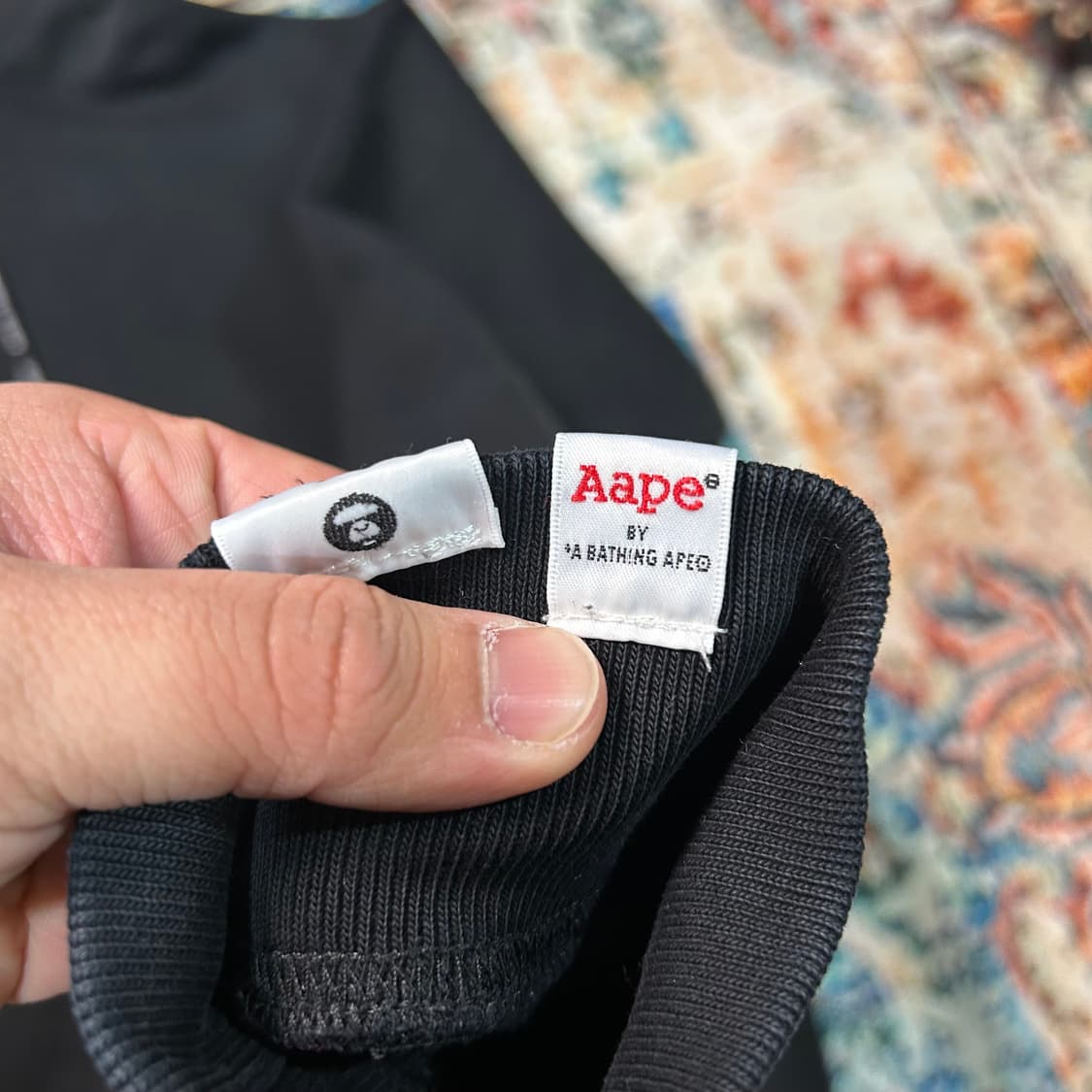 [L] 베이프 애이프 프린팅 후드티 상품이미지6