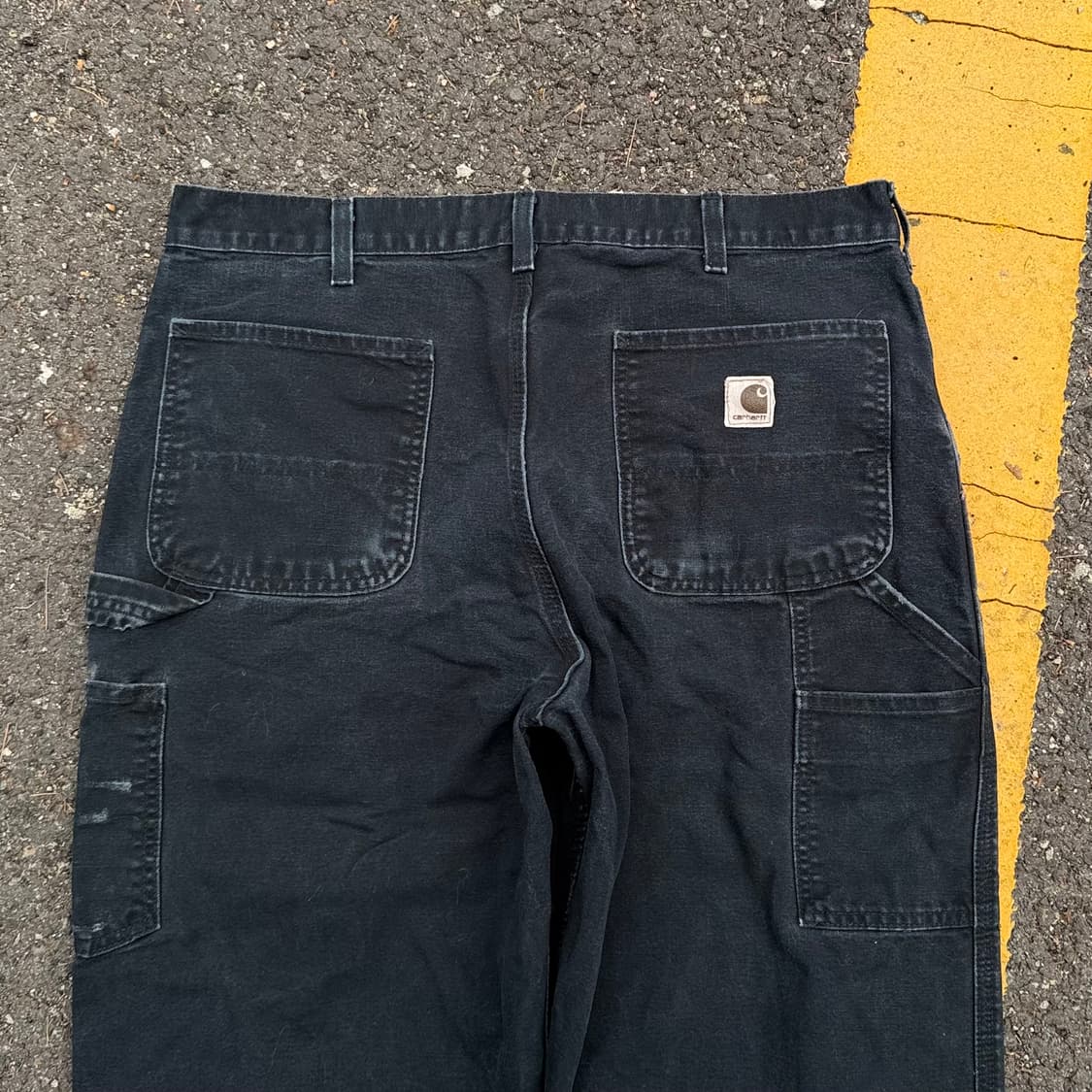 OG 칼하트 B11 BLK 싱글니 카펜터 팬츠 상품이미지6