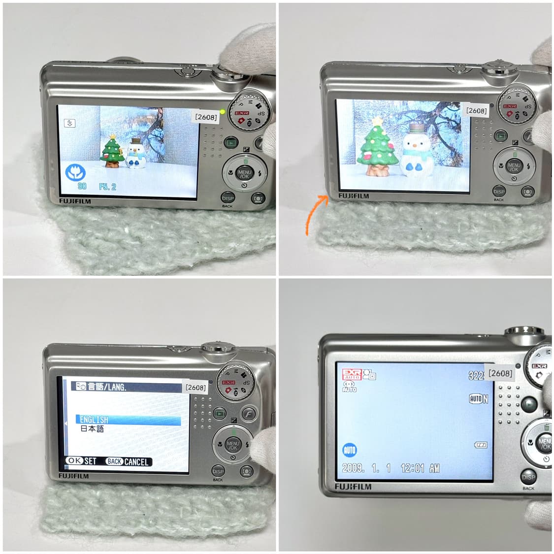 후지필름 파인픽스 F70EXR 실버 빈티지디카 상품이미지4