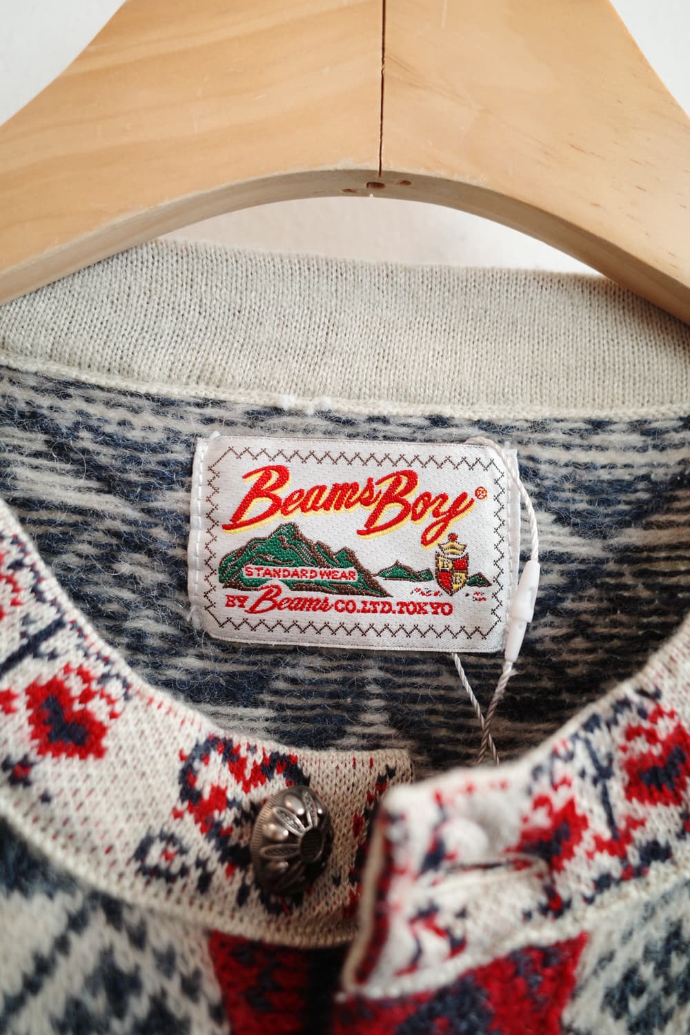 Beams Boy 빔즈보이 에스닉 울 니트  상품이미지3