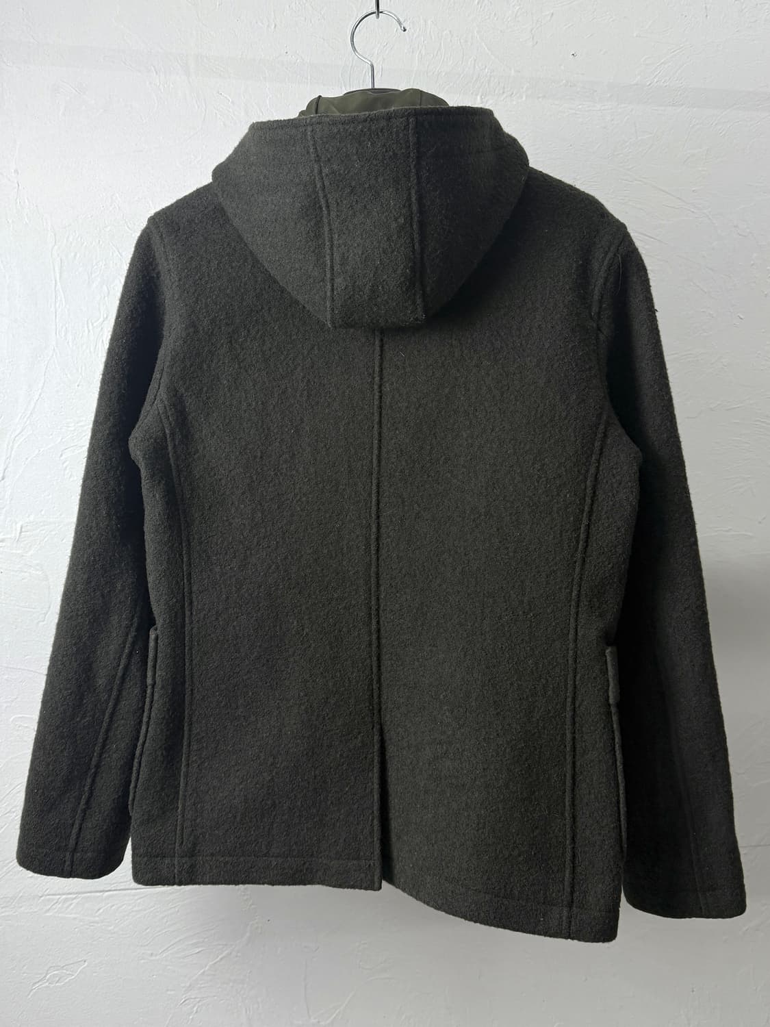 Michel Klein 더플 후드 울 코트 상품이미지6