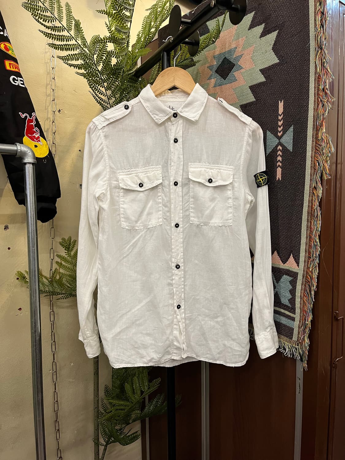 스톤아일랜드 주니어 린넨 셔츠 #csz710 상품이미지1