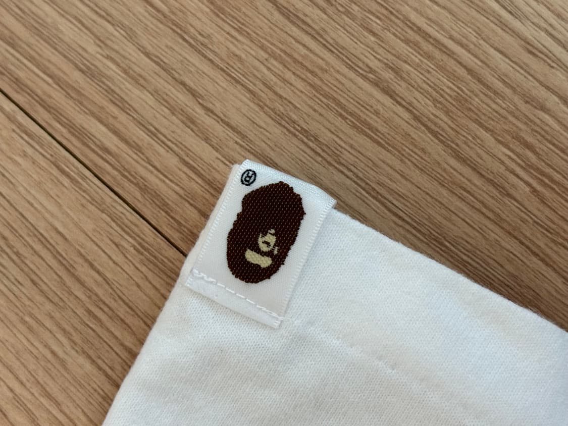Bape 베이프 반팔 티셔츠 화이트 상품이미지3