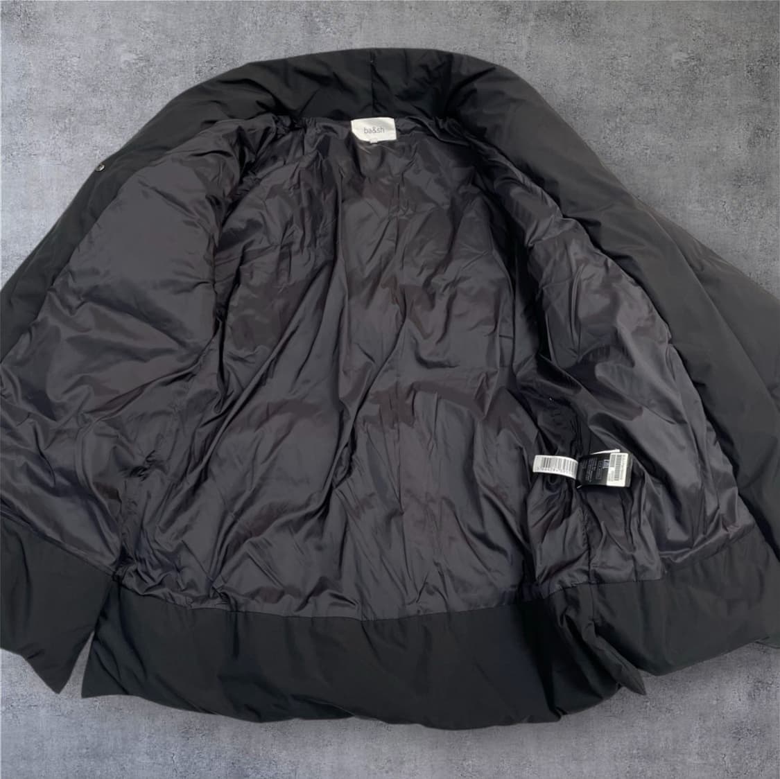 Ba&sh 바쉬 바앤쉬 블랙 원버튼 덕다운 패딩 자켓 1 상품이미지3
