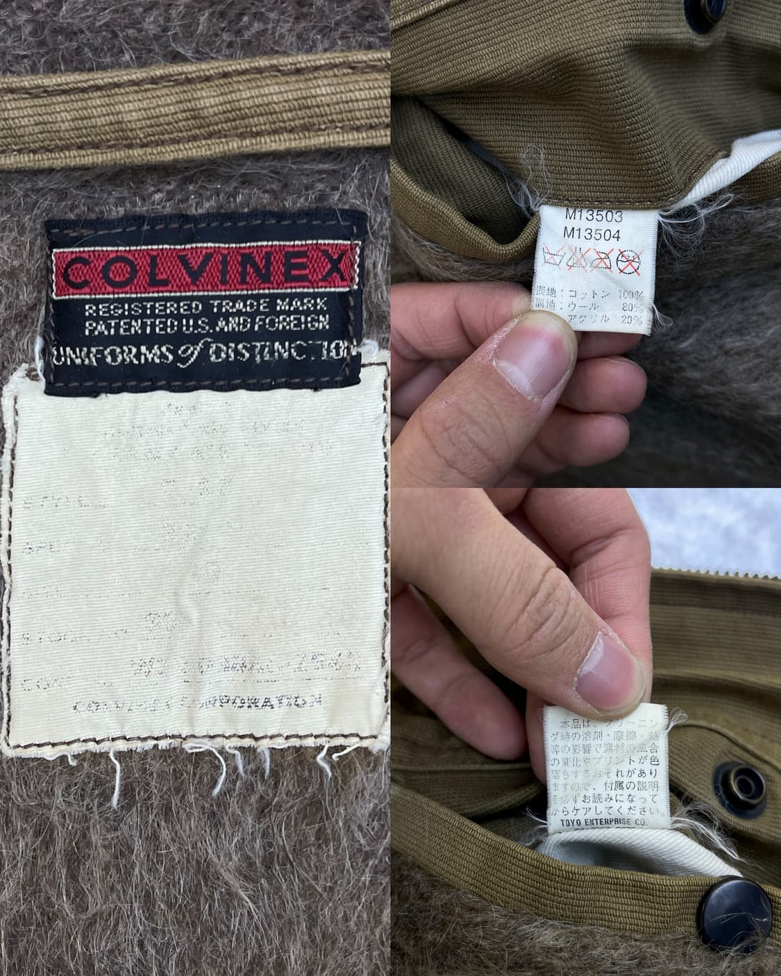 버즈릭슨 X 콜비넥스 500 리미티드에디션 타입 B-15 자켓 상품이미지6