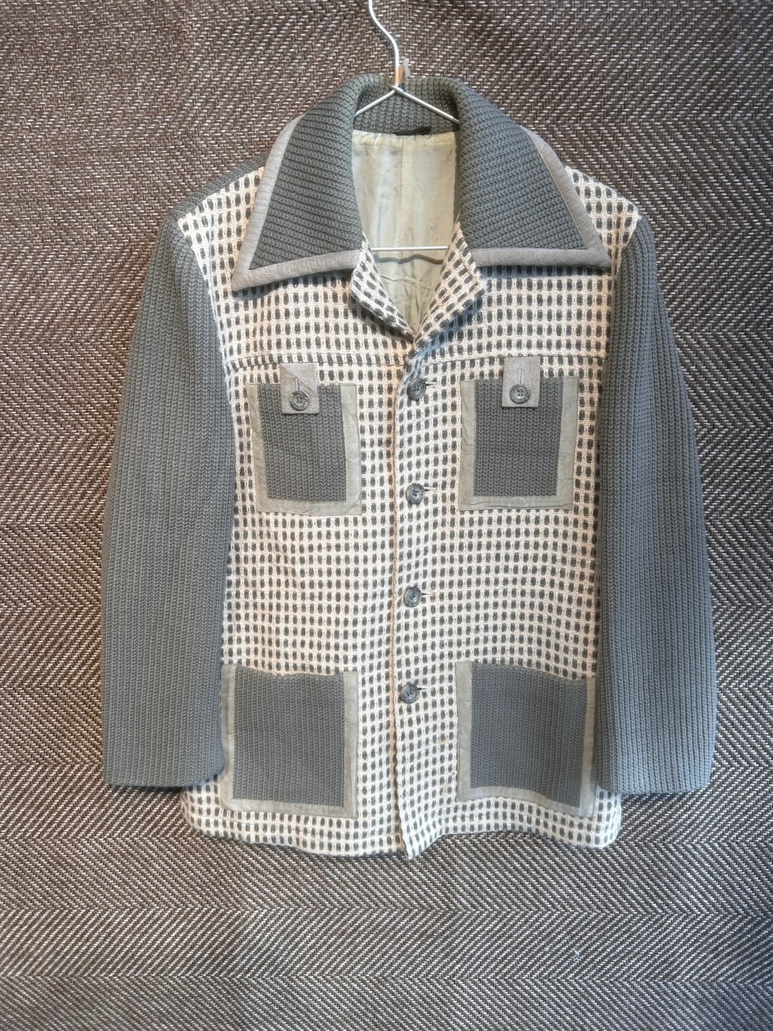 70s  피에르가르뎅 사메디 디망쉬 해체주의 재킷 상품이미지1