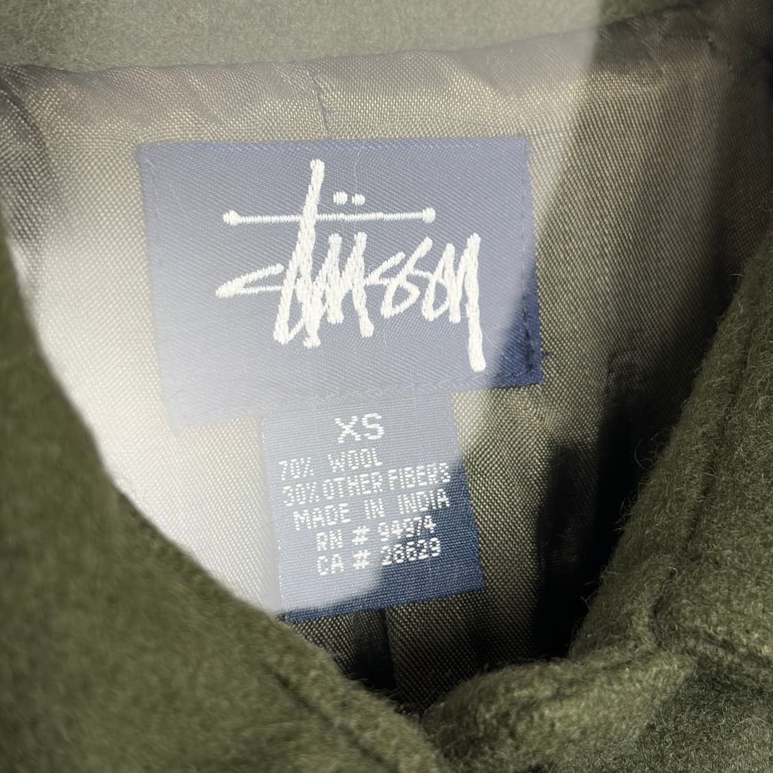 스투시 울 셔츠 상품이미지3