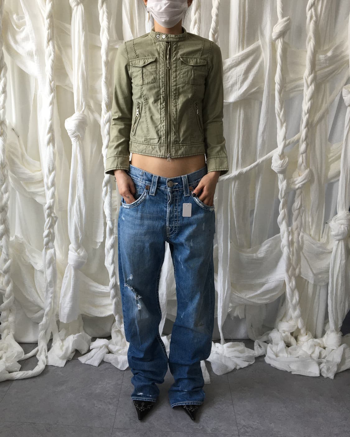 Belted point jacket 상품이미지6