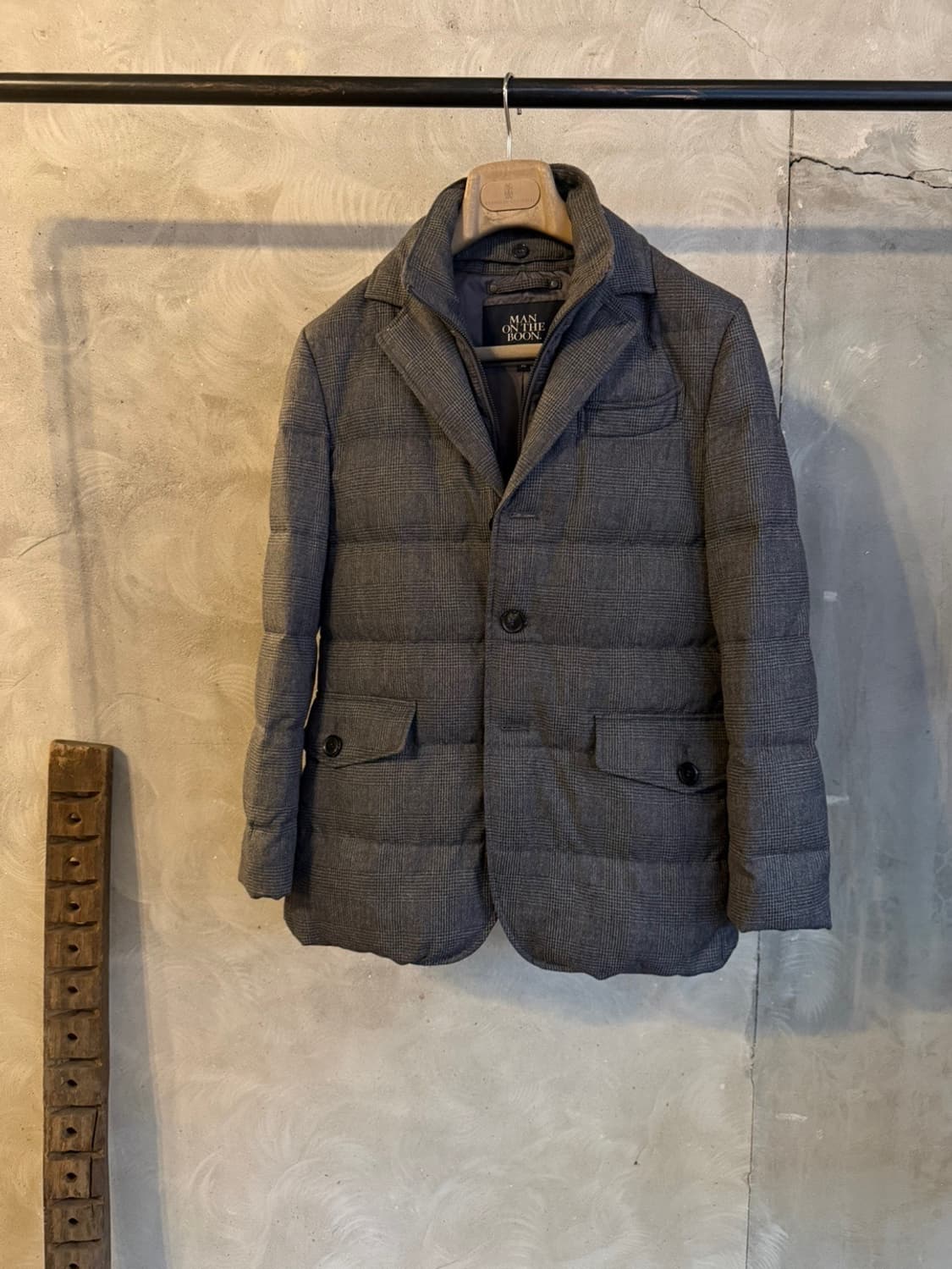 맨온더분 구스다운 패딩 자켓 슬림100 상품이미지1