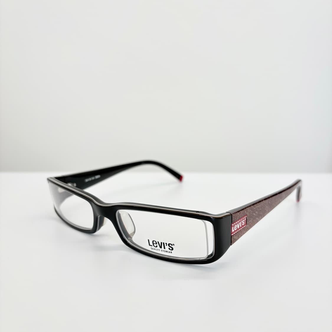 LEVI'S 리바이스 초코브라운 스퀘어 뿔테 상품이미지2