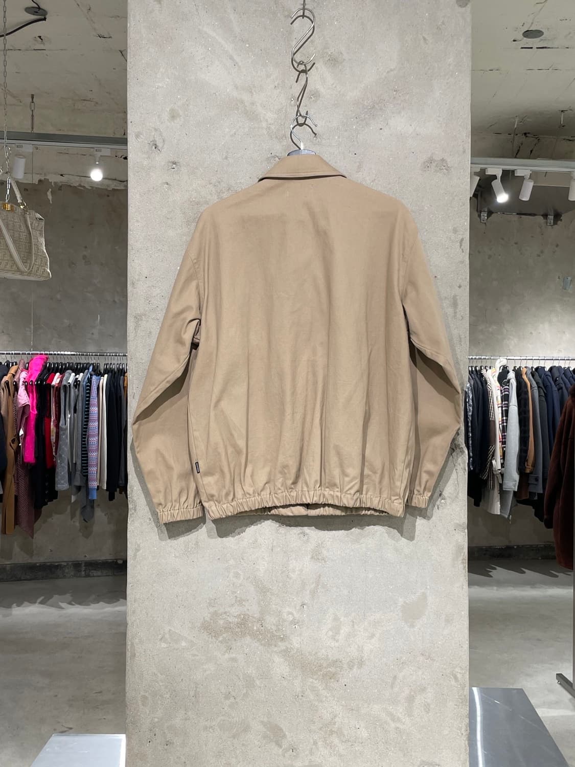 골든 베어 x 후아유 베이지 베어 해링턴 자켓 상품이미지6