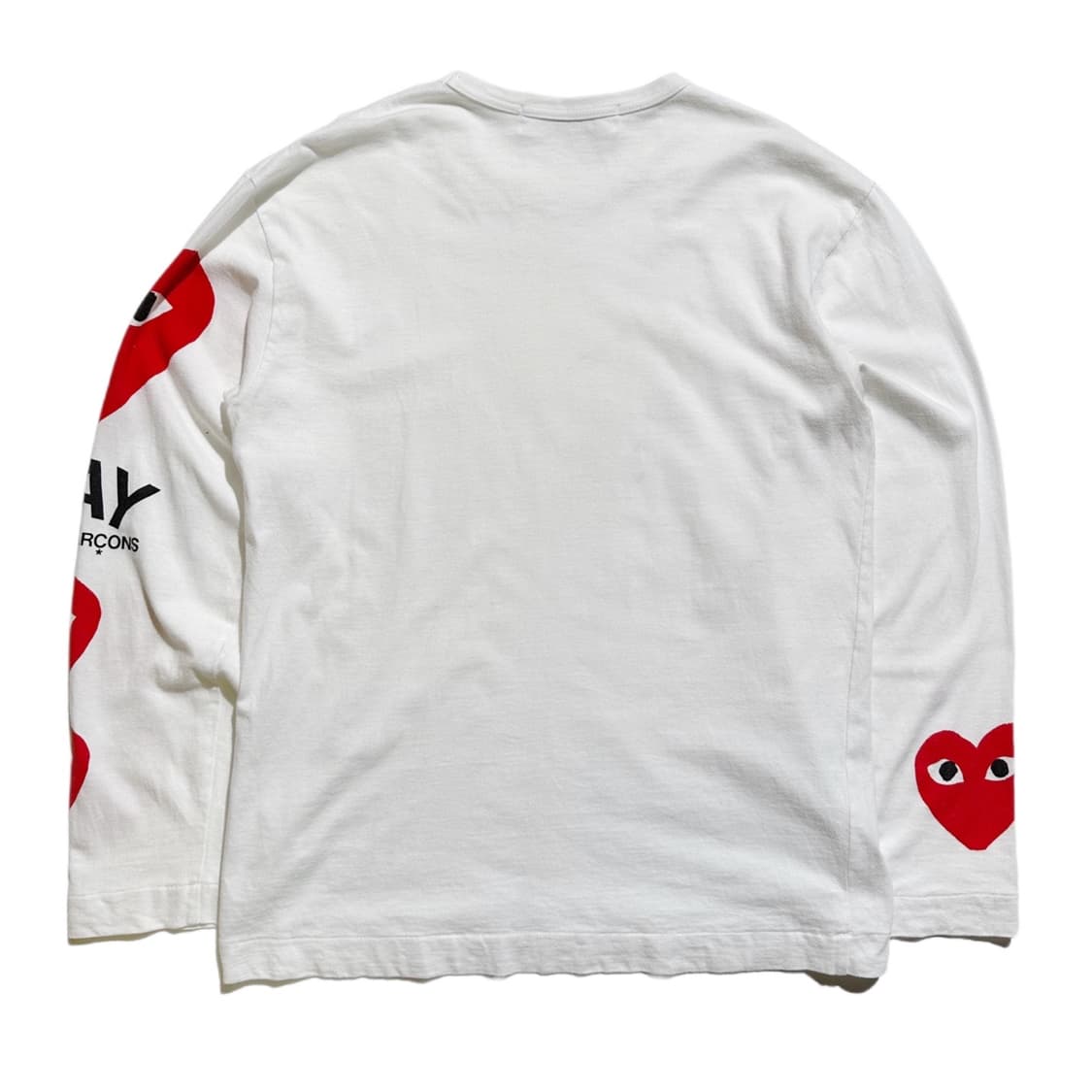 (매장판)꼼데가르송 PLAY 사이드 프린트 티셔츠 상품이미지2