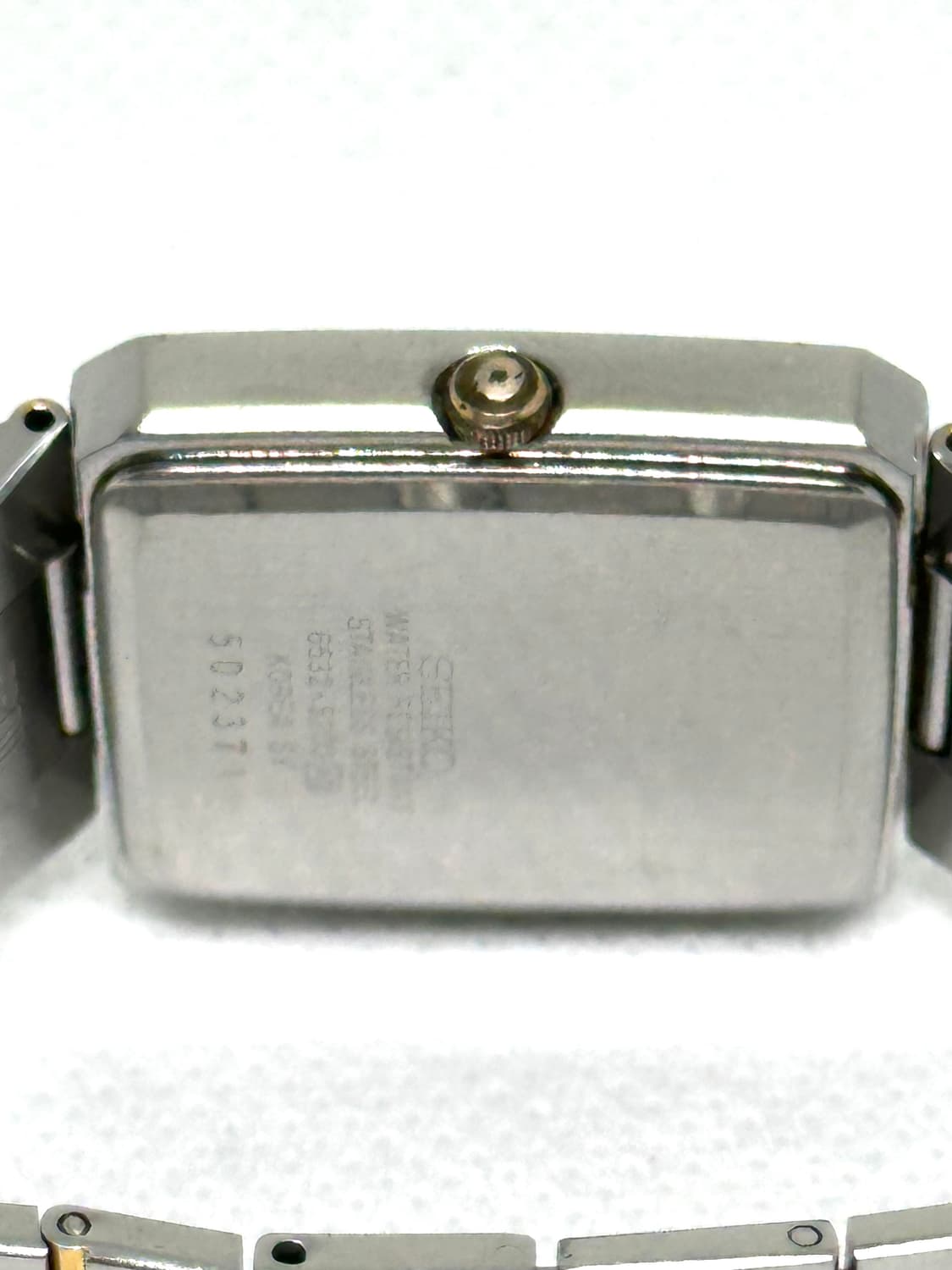 세이코(SEIKO) 빈티지 쿼츠 사각 시계 상품이미지3