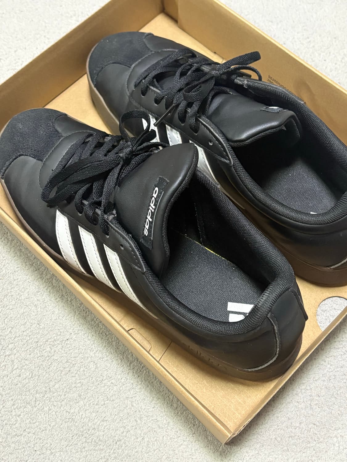 아디다스 VL 코트 베이스 270 블랙 운동화 상품이미지2