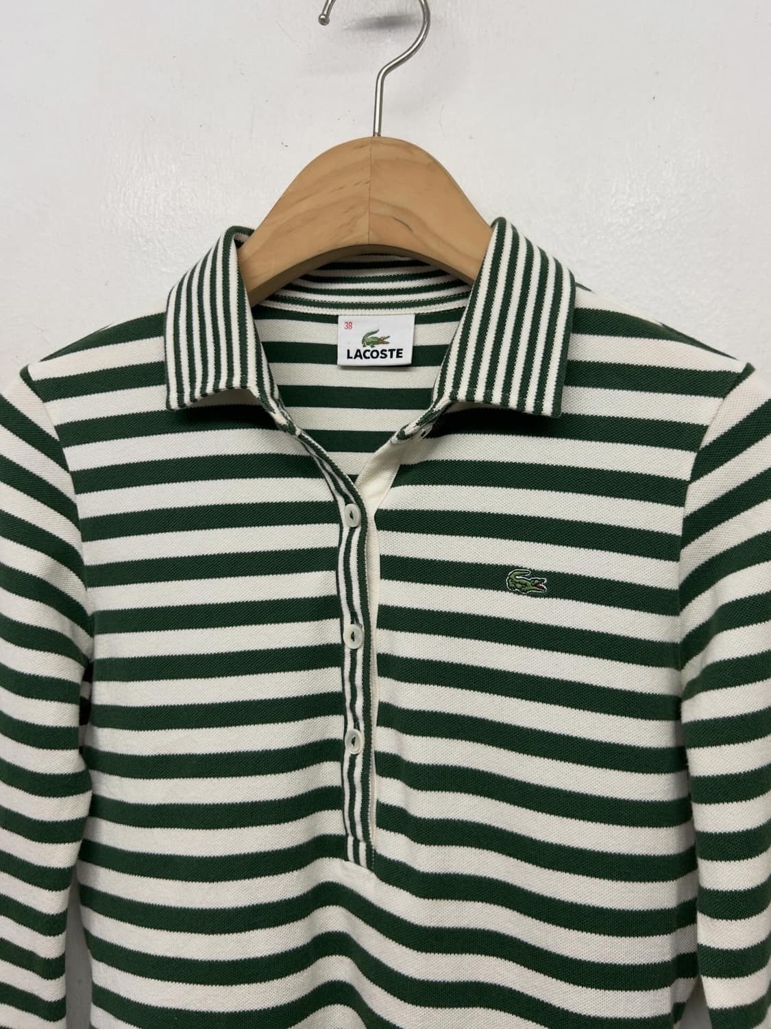JPN 라코스테 스트라이프 카라티 상품이미지2
