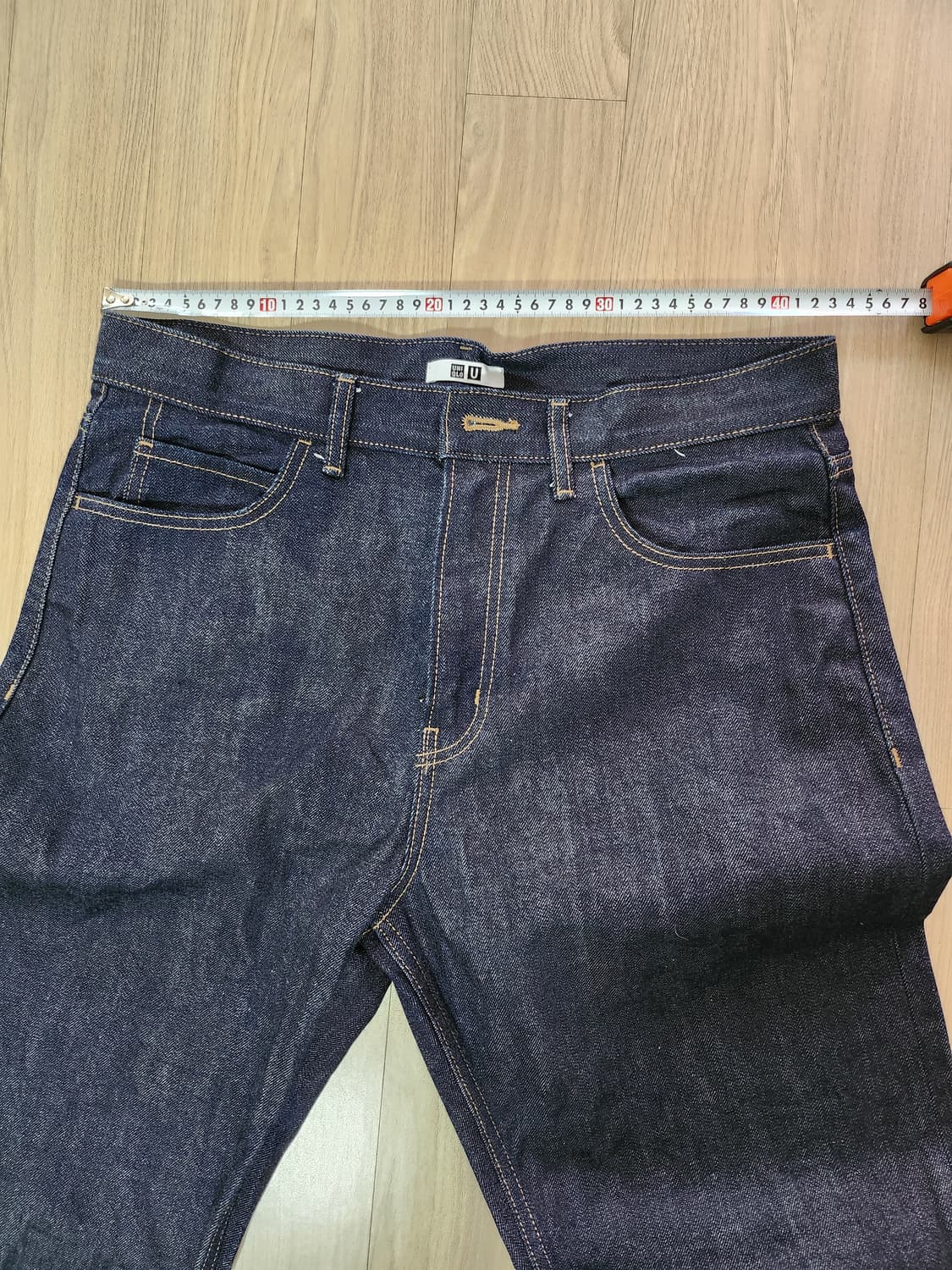 유니클로 생지데님팬츠 (33 상품이미지3