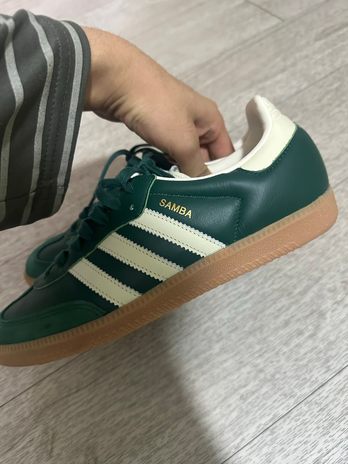 [새상품] 아디다스 삼바 그린 265 상품이미지4