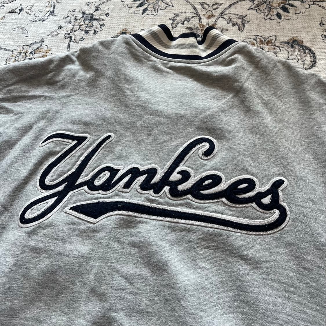 wws 뉴욕양키즈 코튼 바시티 자켓 상품이미지6