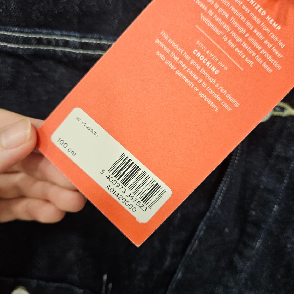 리바이스 레드 신치백 데님 트러커자켓 새상품 상품이미지5