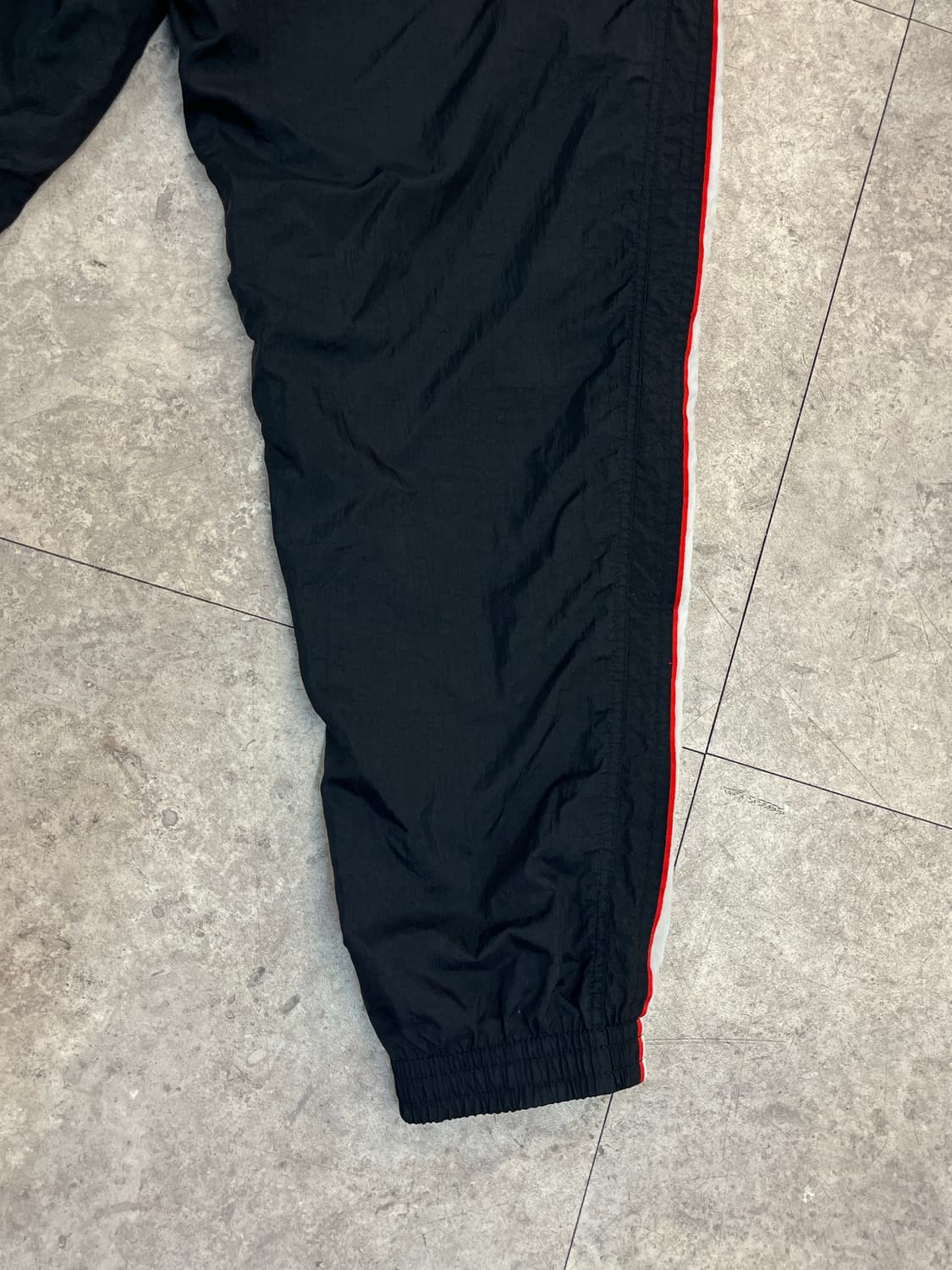 나이키 스우시 사이드 라인 밴딩 조거 팬츠 블랙 L #csz3400 상품이미지9