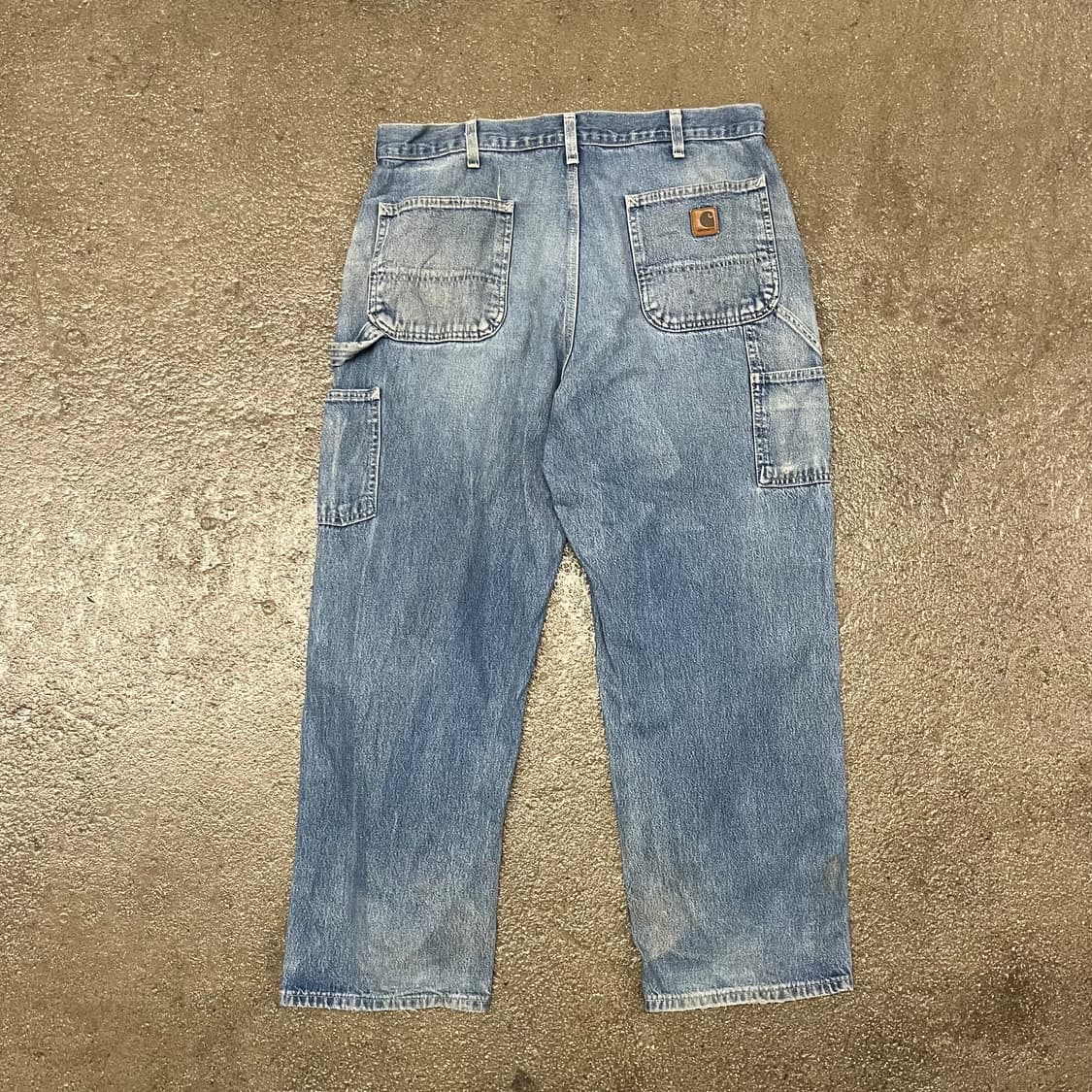 00s 칼하트 B13 데님 카펜터 팬츠 (37“) 상품이미지4