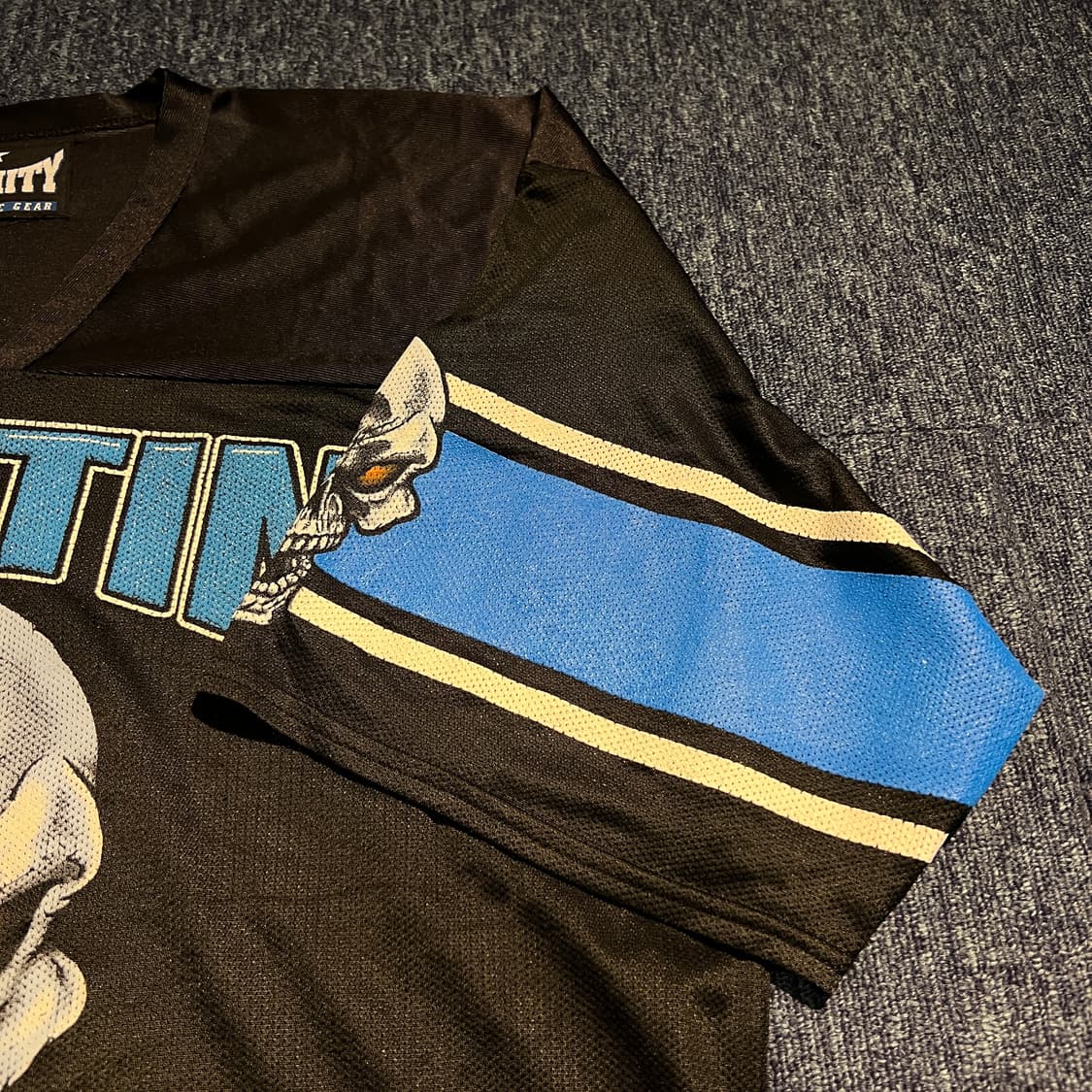 빈티지 90s WWF AUSTIN NO MERCY 풋볼 저지 상품이미지5