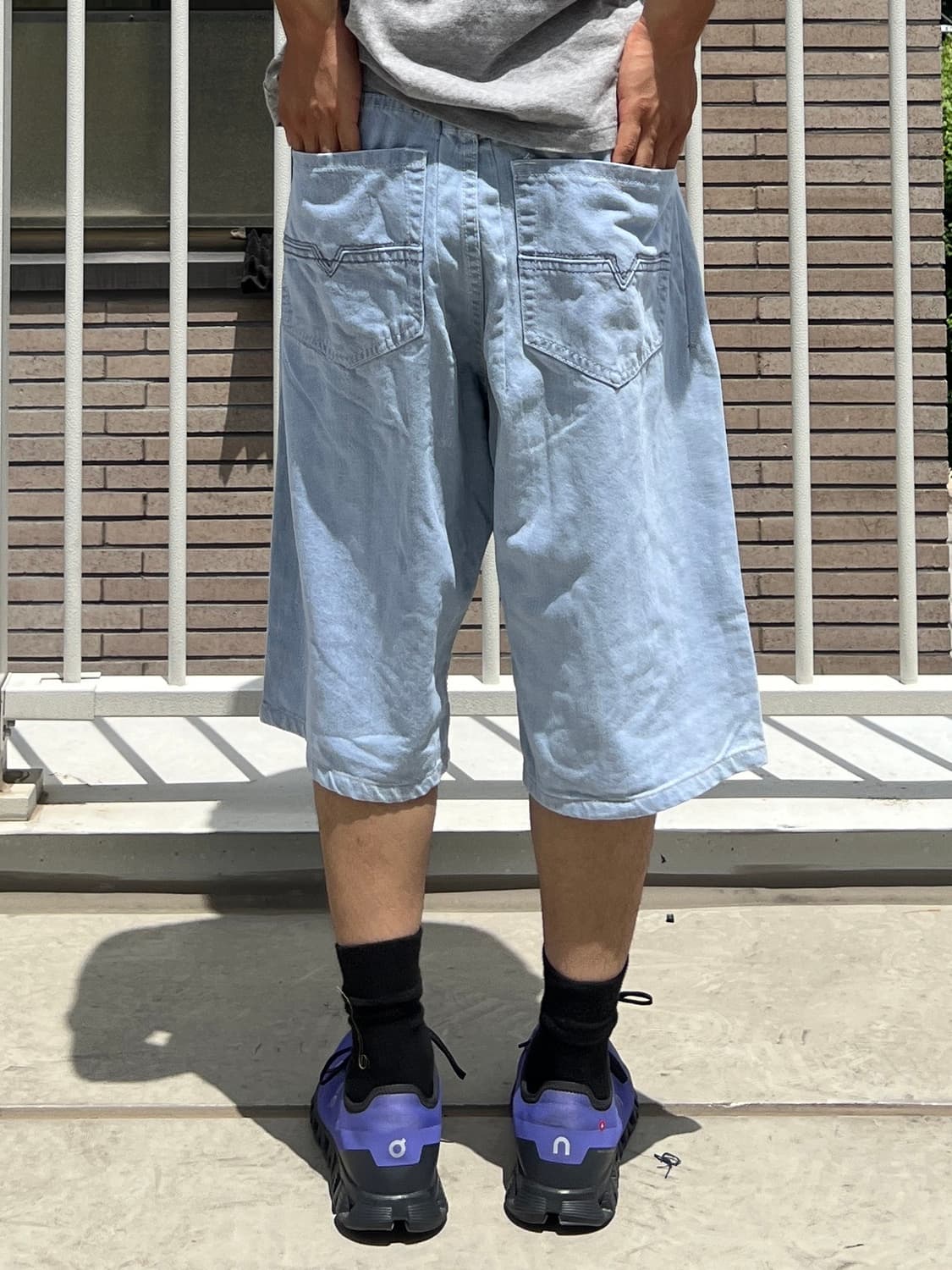 빈티지 버뮤다 팬츠 상품이미지1
