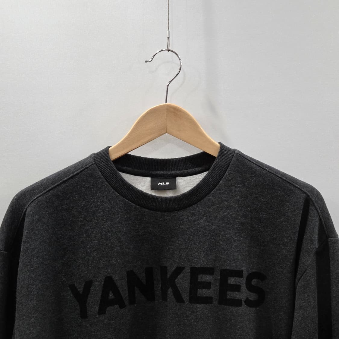 MLB 키즈 프린팅 기모 맨투맨 딥그레이 13Y 상품이미지2