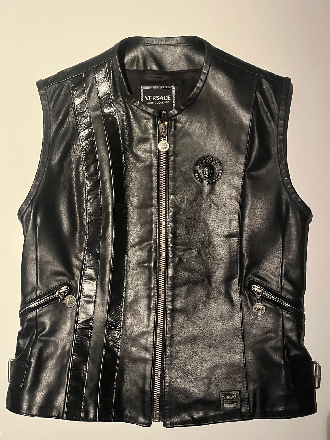 Versace Leather Vest  상품이미지1