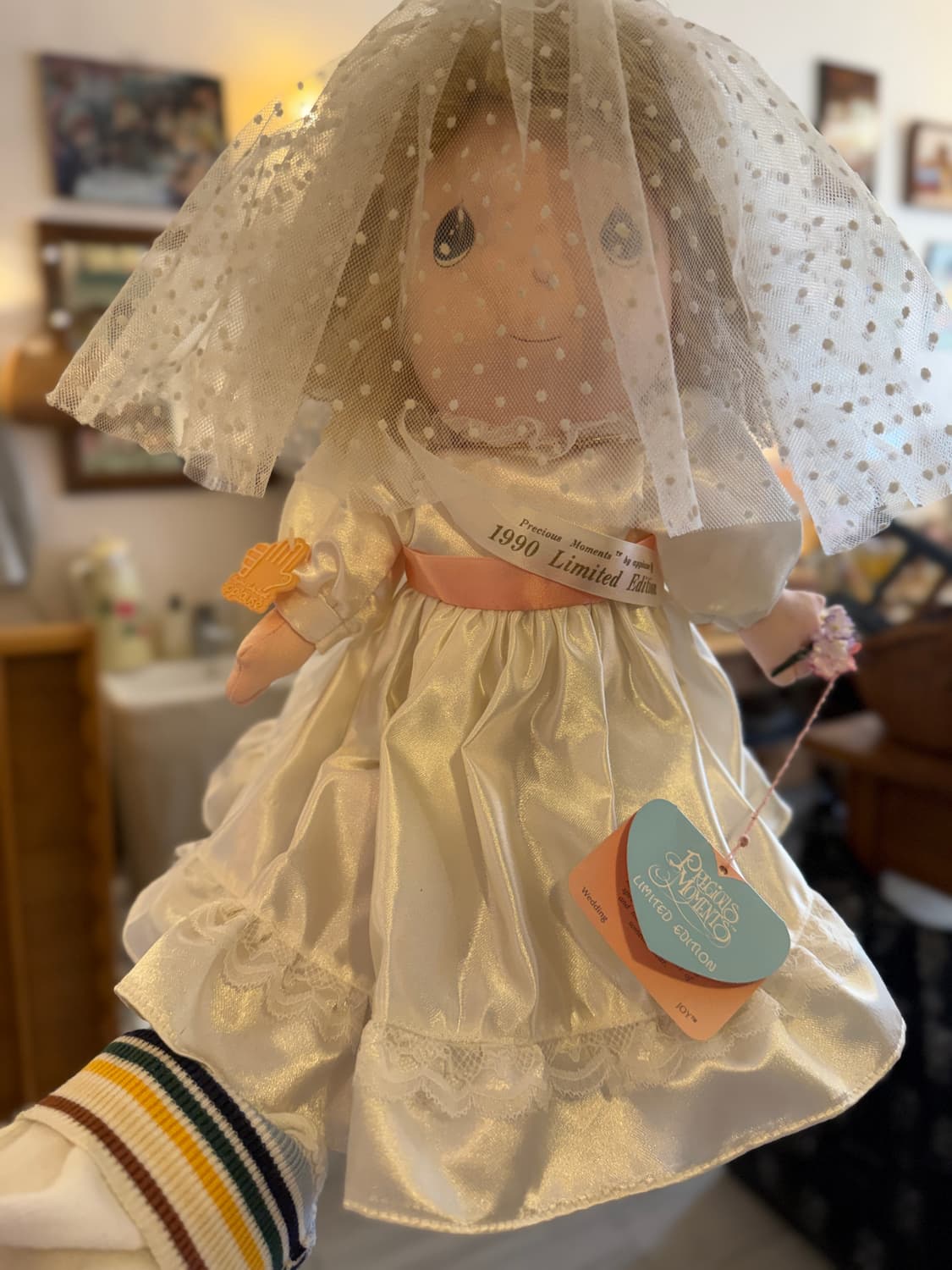 미국빈티지 프리셔스모먼트 봉제인형/웨딩드레스 상품이미지3