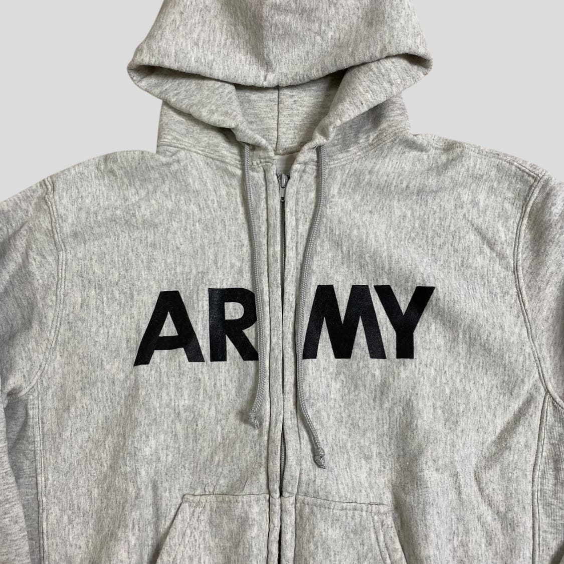 (L)미군 ARMY 스웨트 후드집업 상품이미지2