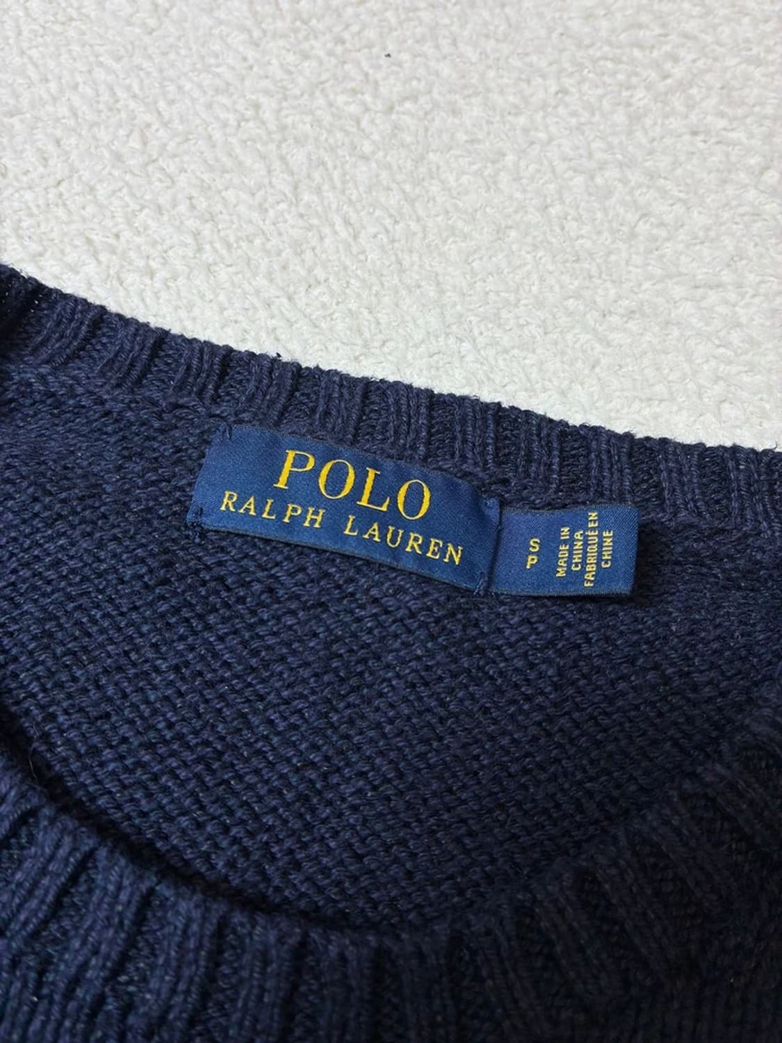 폴로 랄프로렌 신형라벨 럭비 플레이어 베어 니트 PN7303 상품이미지6