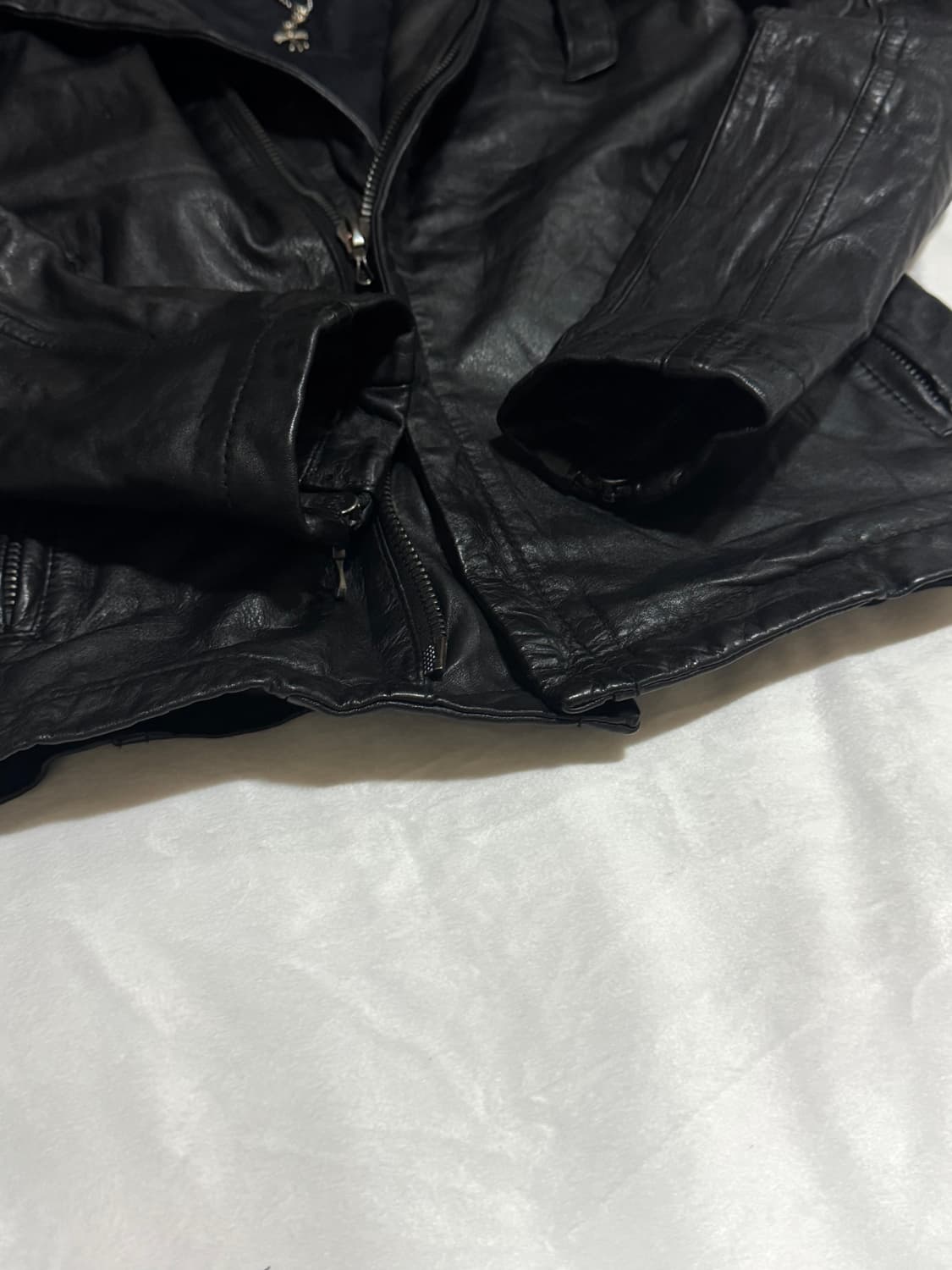 00's Shellac Sheep fur rider jacket 상품이미지4