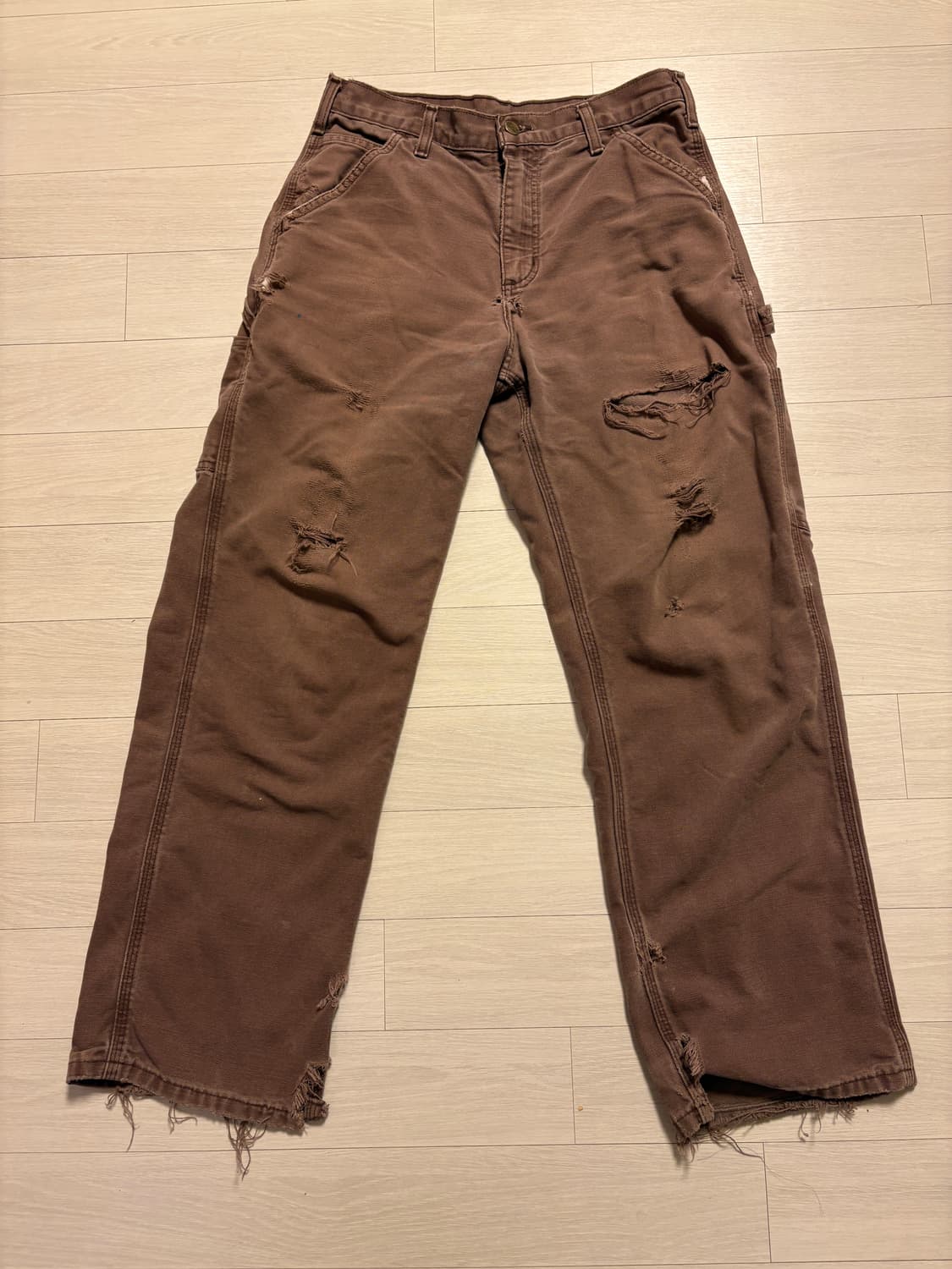 29)00s 칼하트 싱글니 브라운 상품이미지1