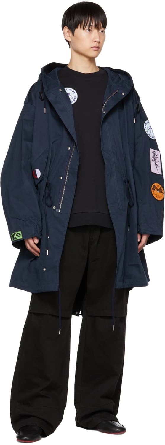 90s italy Boyscout patch bomber jacket 상품이미지7