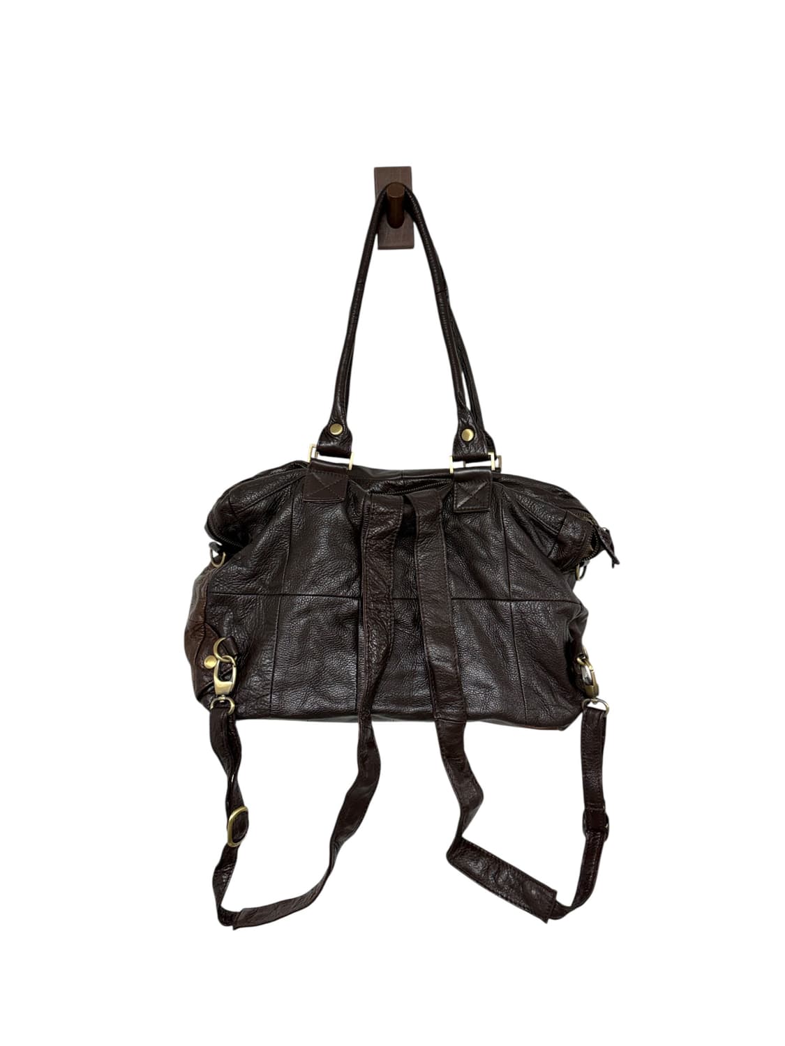 빈티지 투웨이 레더 포켓백 상품이미지3