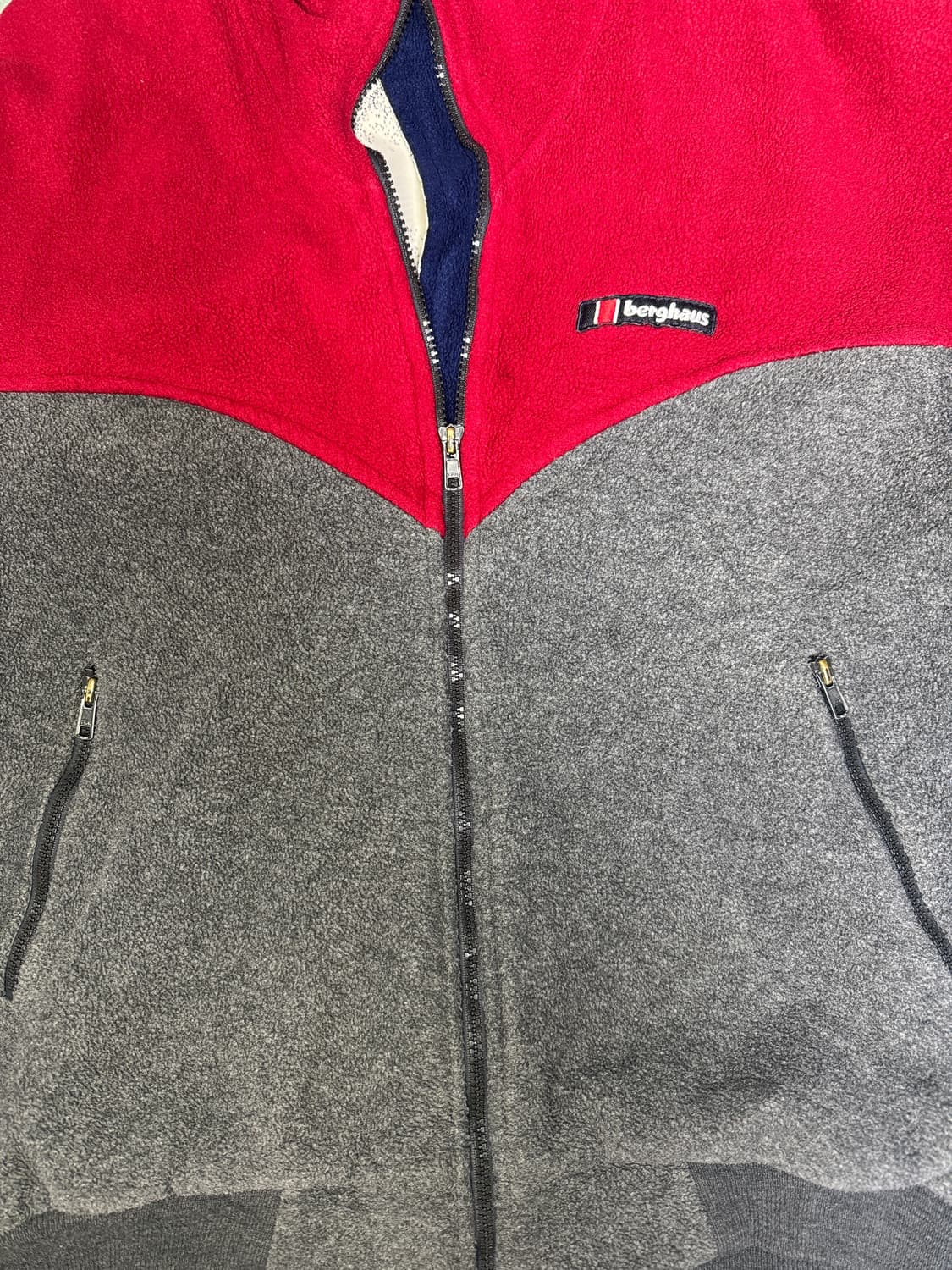 빈티지 8090s 버그하우스 Berghaus 집업플리스 M 상품이미지5