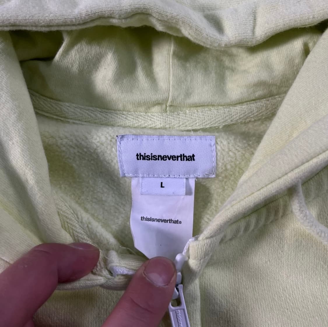 디스이스네버댓 후드집업 상품이미지3