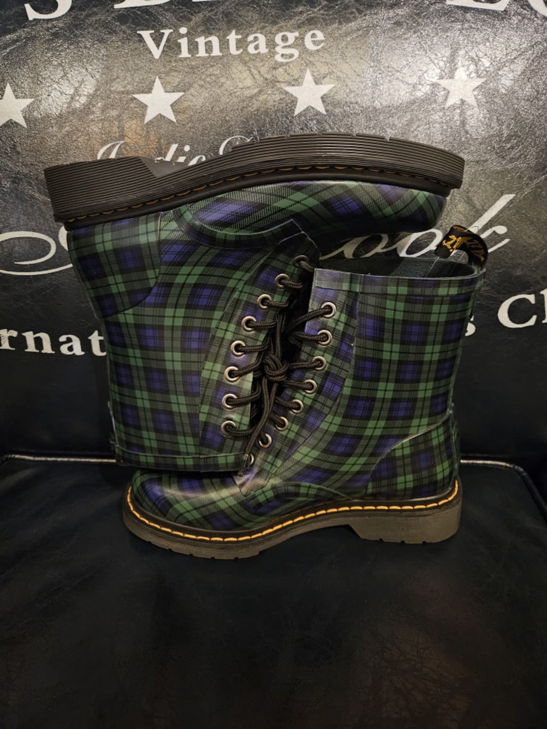 닥터마틴 드렌치 타탄체크 웰링턴 부츠 ( UK 6 ) / 10030 상품이미지3
