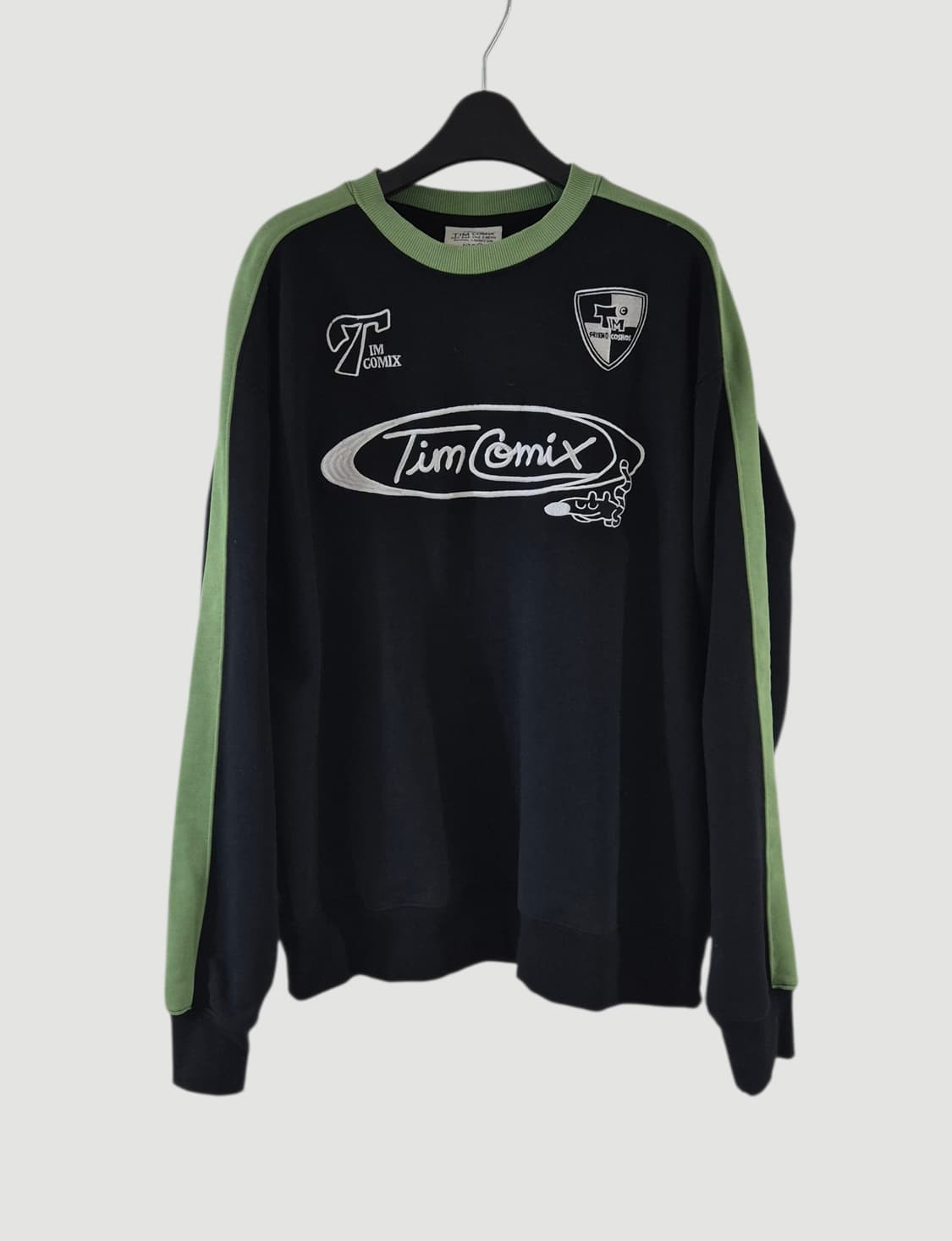 [100~105]팀코믹스 맨투맨 오버핏 상품이미지1