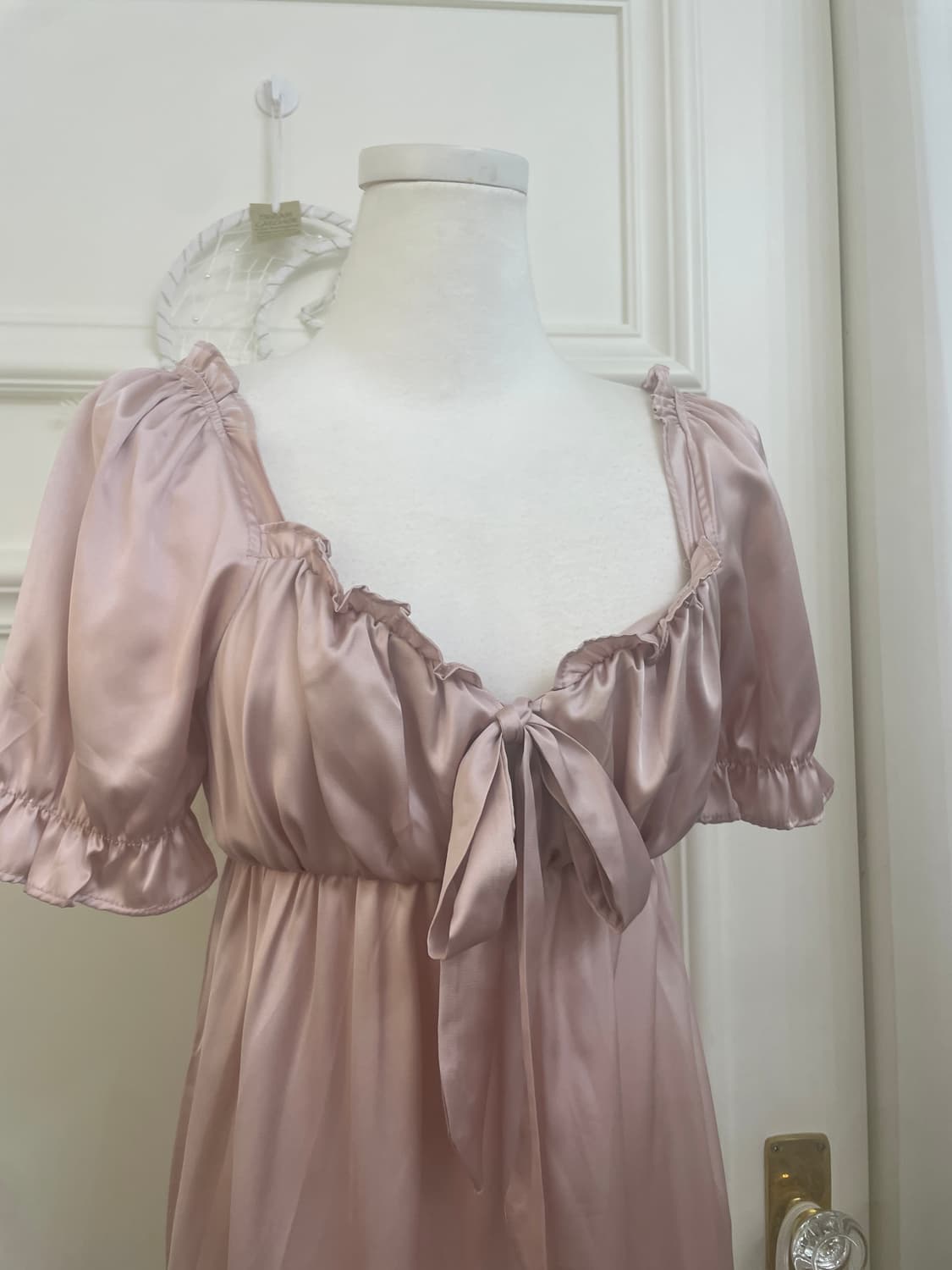 pink lavender satin beautiful opc 상품이미지6