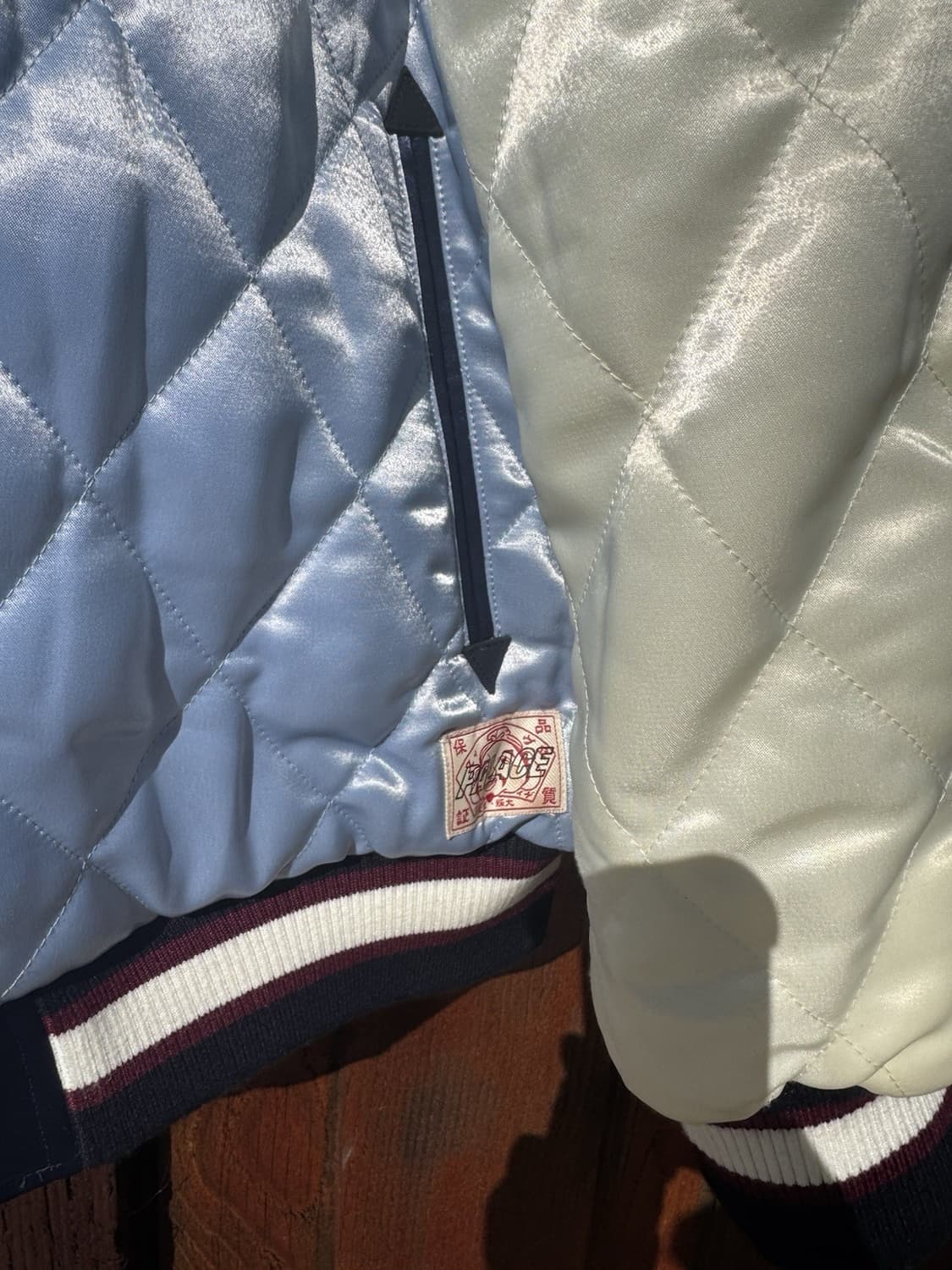 팔라스 x 에비수 리버시블 스카잔 자켓 블루 상품이미지2