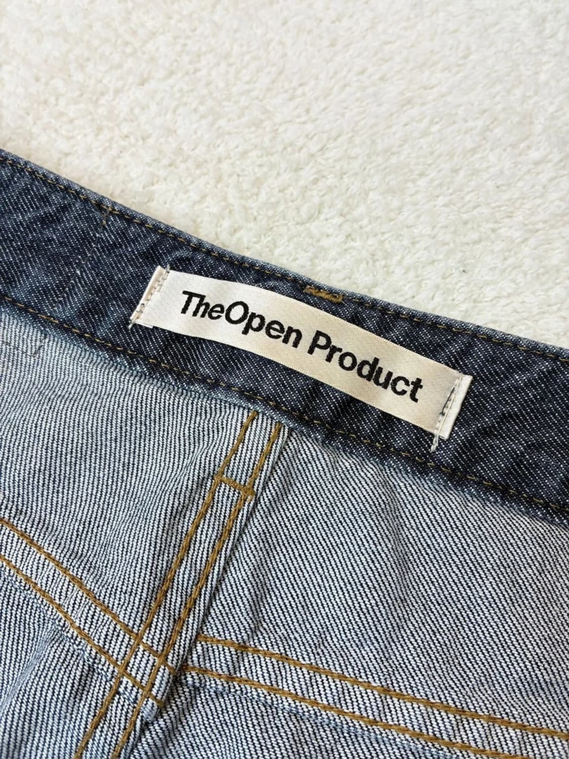 더오픈프로젝트 스트레이트 페이딩 버튼 데님 팬츠 PN6190 상품이미지8