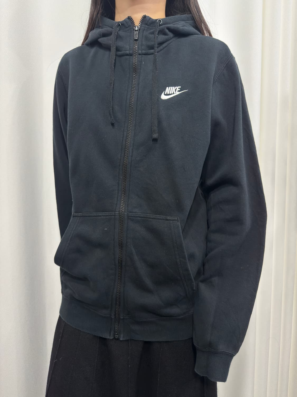 nike logo hood zipup 상품이미지1